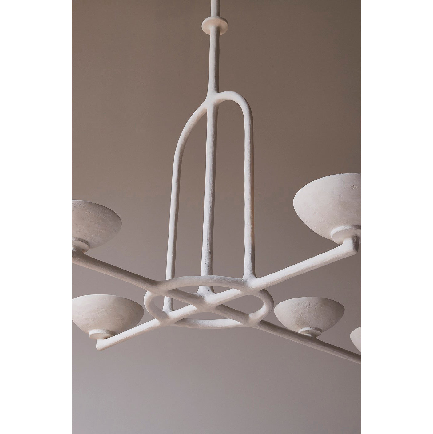 Orion Premium Nordic Art Plaster Chandelier - Lamp Copper