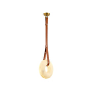 Aurtala Premium Nordic Art Alabaster Pendant Lamp - Lamp Copper