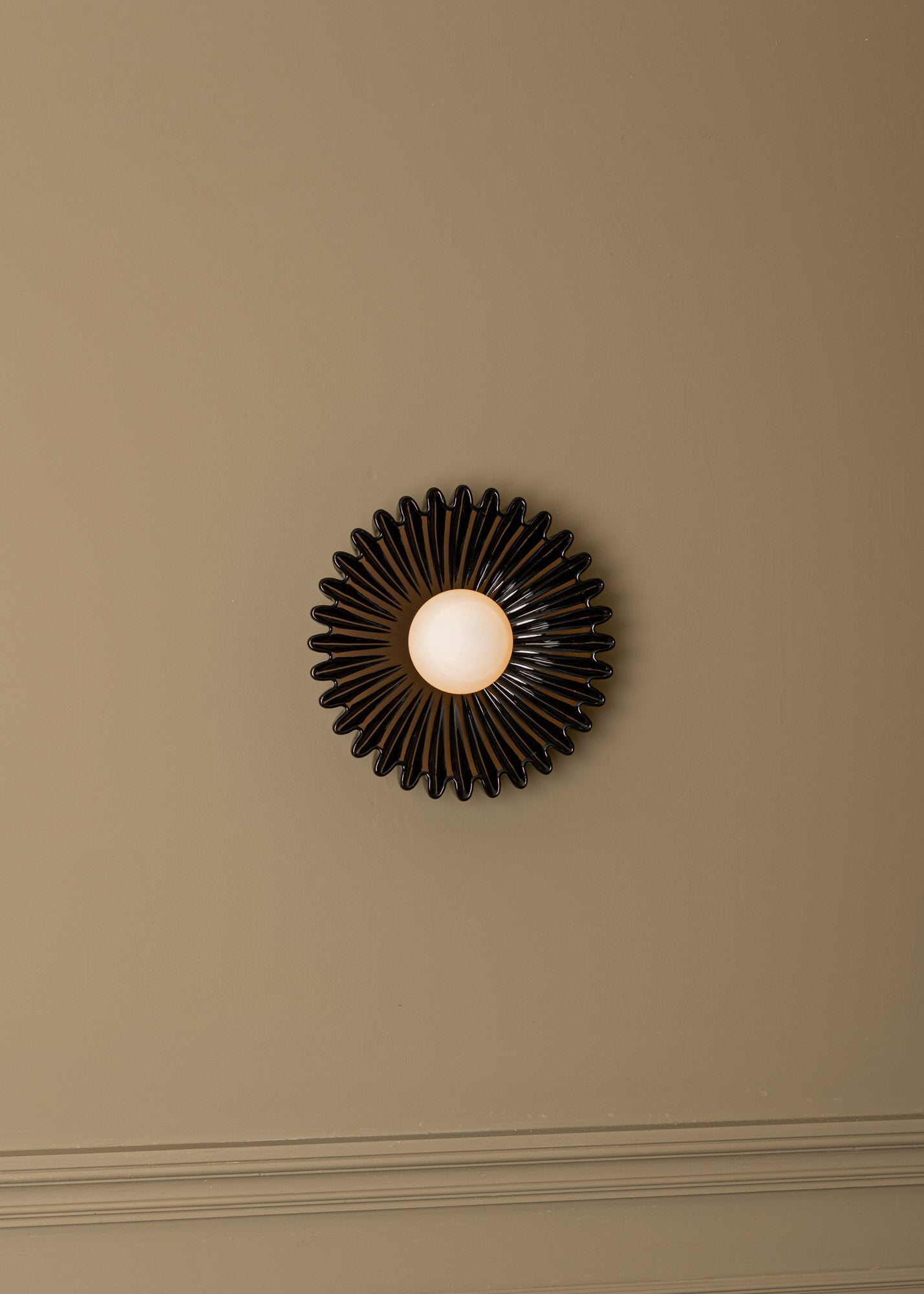 Ivvinen Premium Elegance Marble Glass Wall Lamp - Lamp Copper