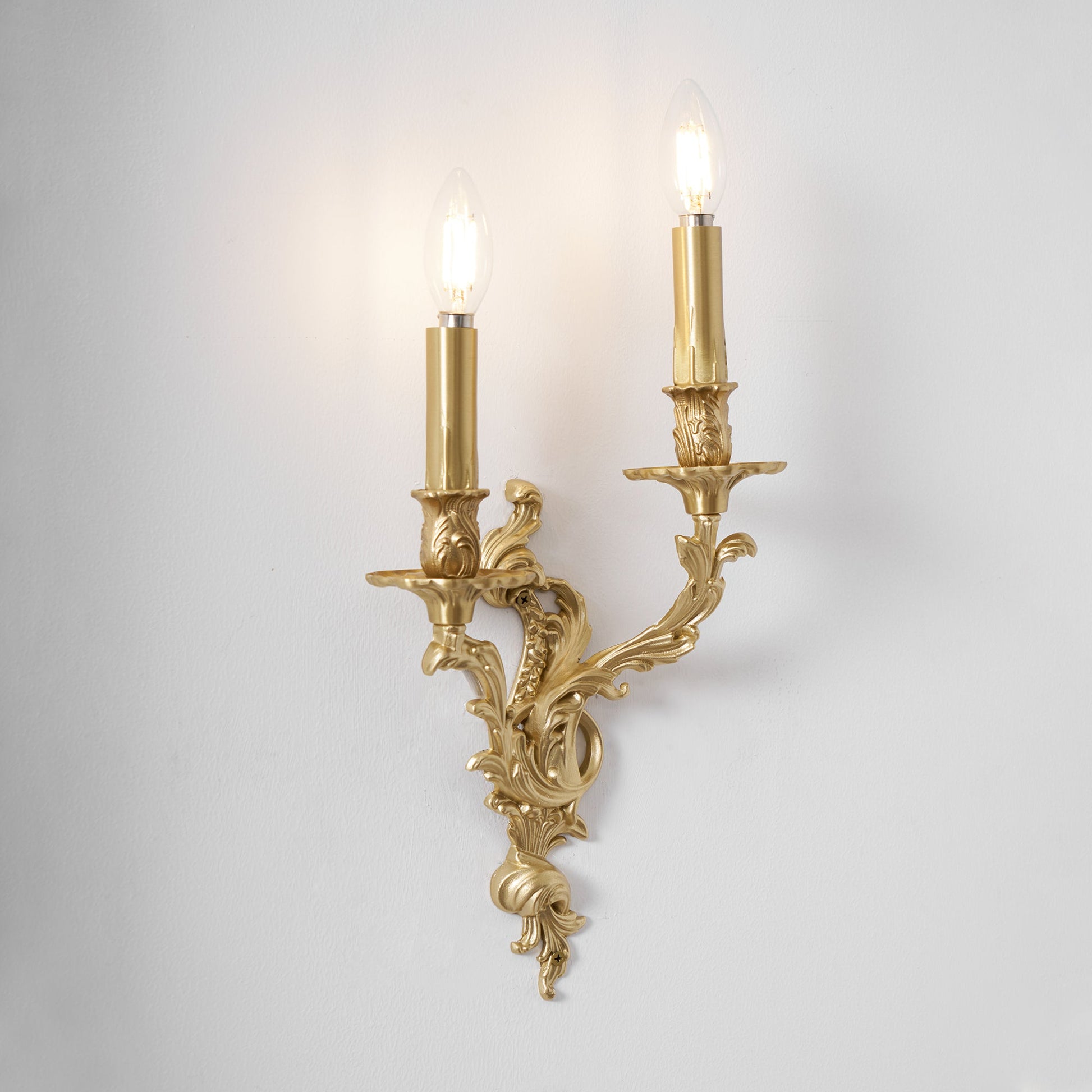 Veraee Vintage Nordic Art Metal Wall Light - Lamp Copper