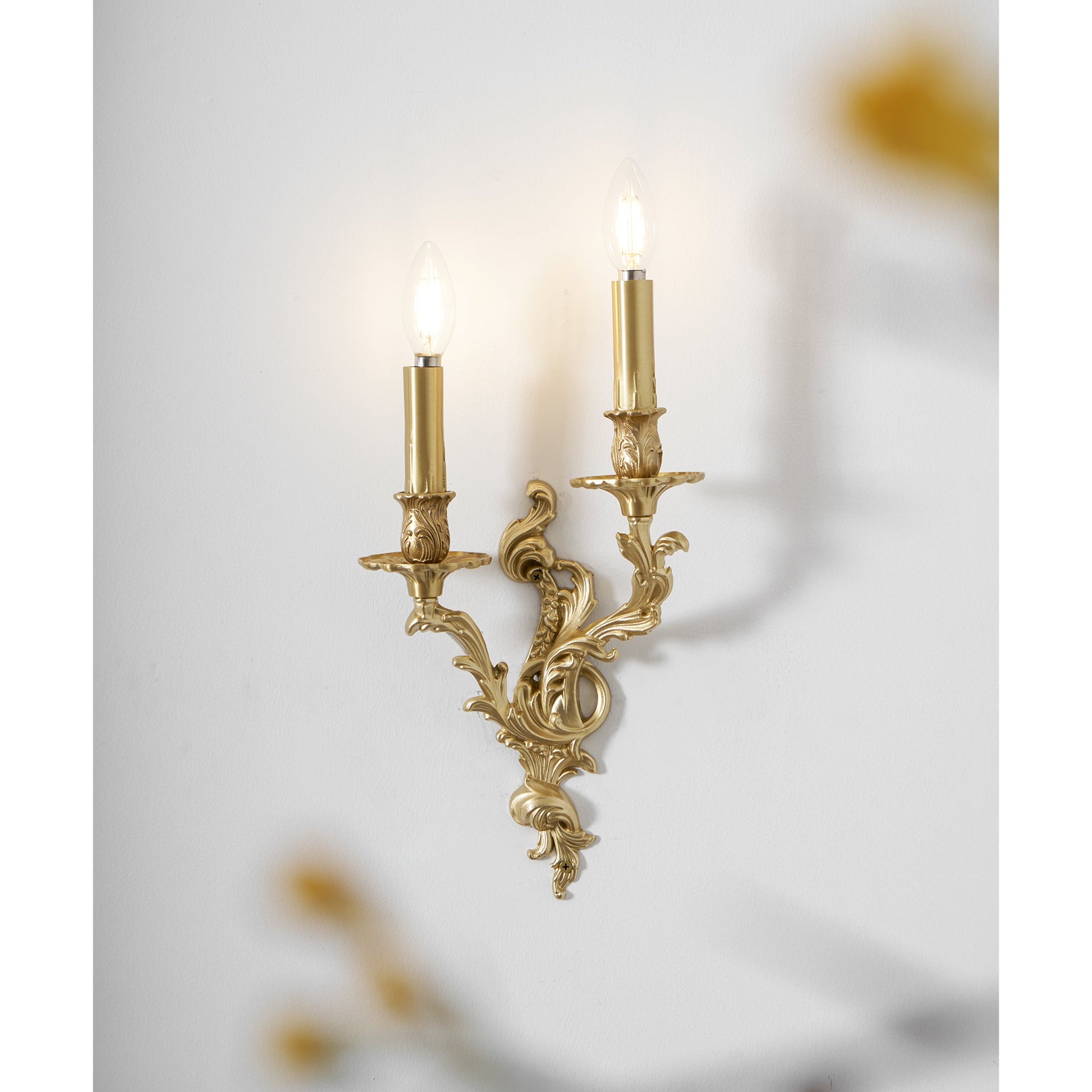 Veraee Vintage Nordic Art Metal Wall Light - Lamp Copper