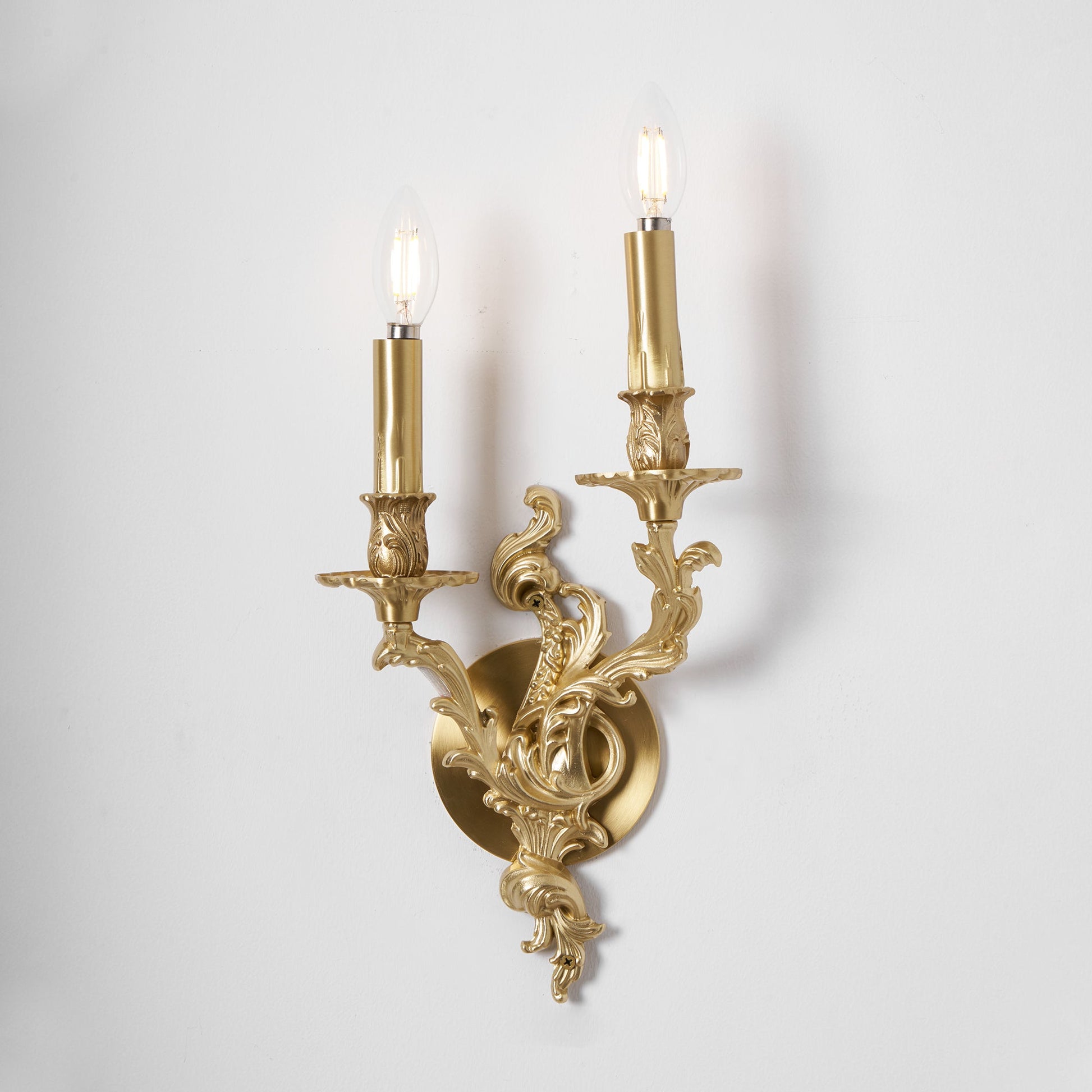 Veraee Vintage Nordic Art Metal Wall Light - Lamp Copper