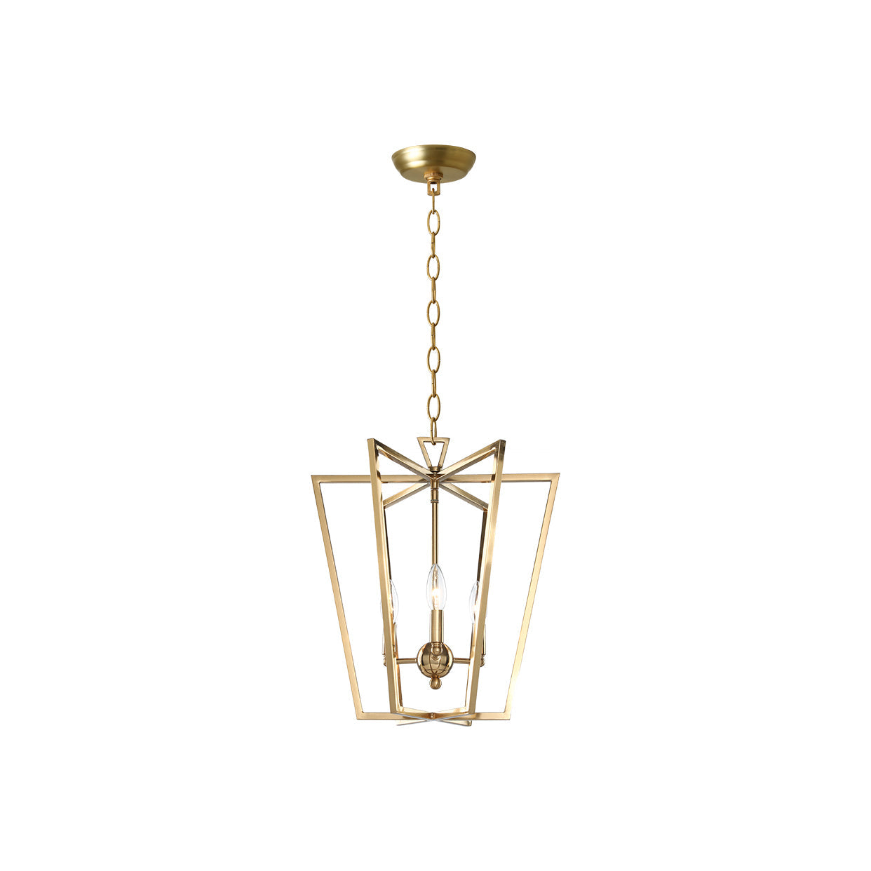 Elthaaris Vintage Industrial Metal Lantern Pendant Light - Lamp Copper