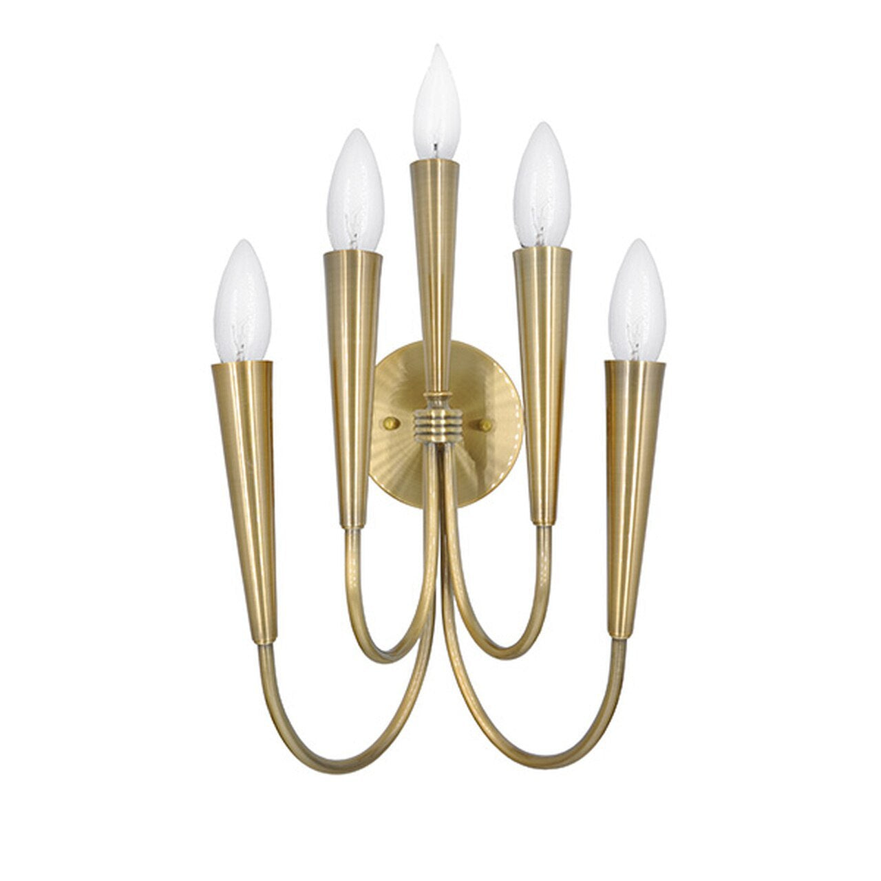 Elsoreth Modern Minimalist Metal Wall Lamp - Lamp Copper