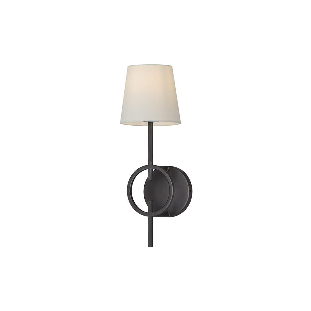 Evtalila Elegance Vintage Black Fabric Wall Lamp - Lamp Copper