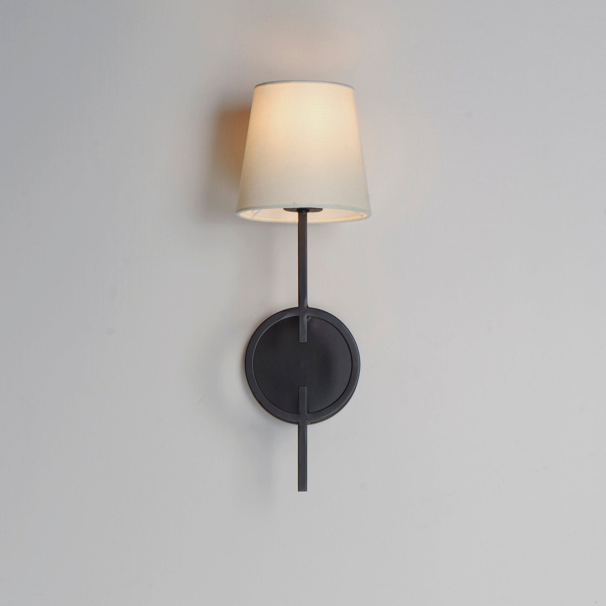 Evtalila Elegance Vintage Black Fabric Wall Lamp - Lamp Copper