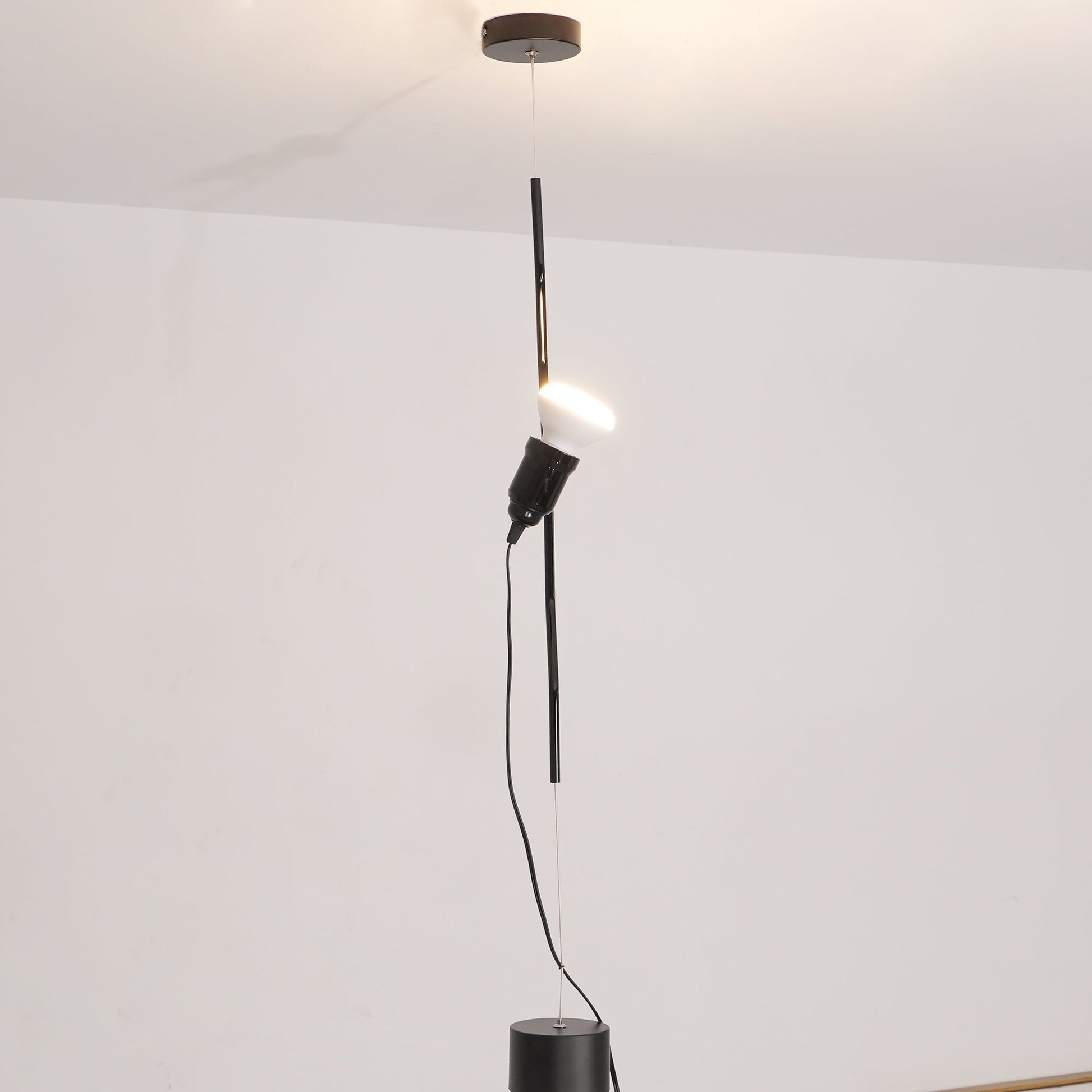 Ilthair Modern Minimalist Metal Pendant Light - Lamp Copper