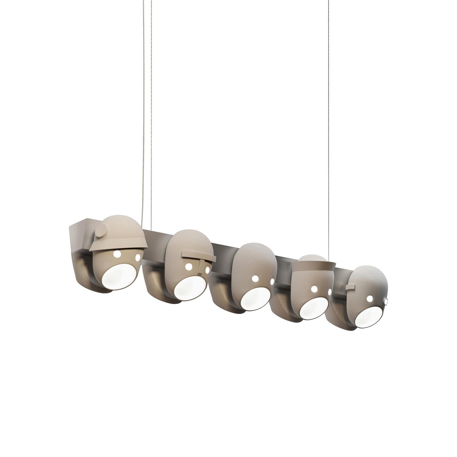 Evphael Individual Creativity Resin Chandelier - Lamp Copper