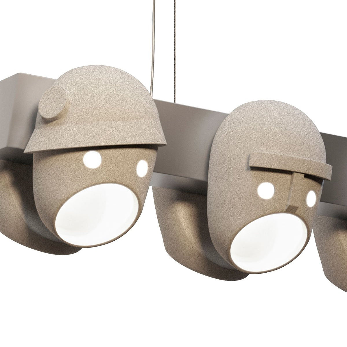 Evphael Individual Creativity Resin Chandelier - Lamp Copper