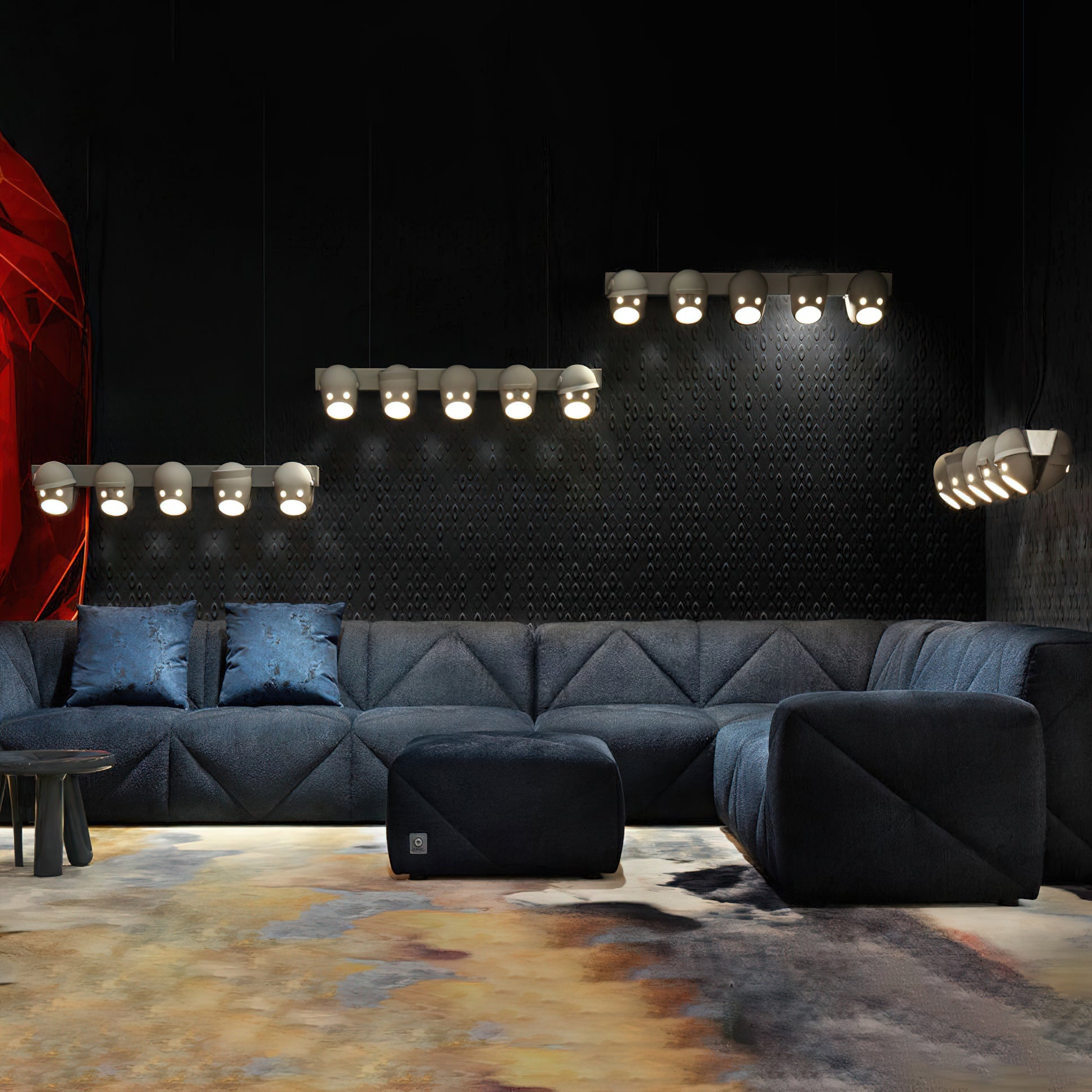 Evphael Individual Creativity Resin Chandelier - Lamp Copper