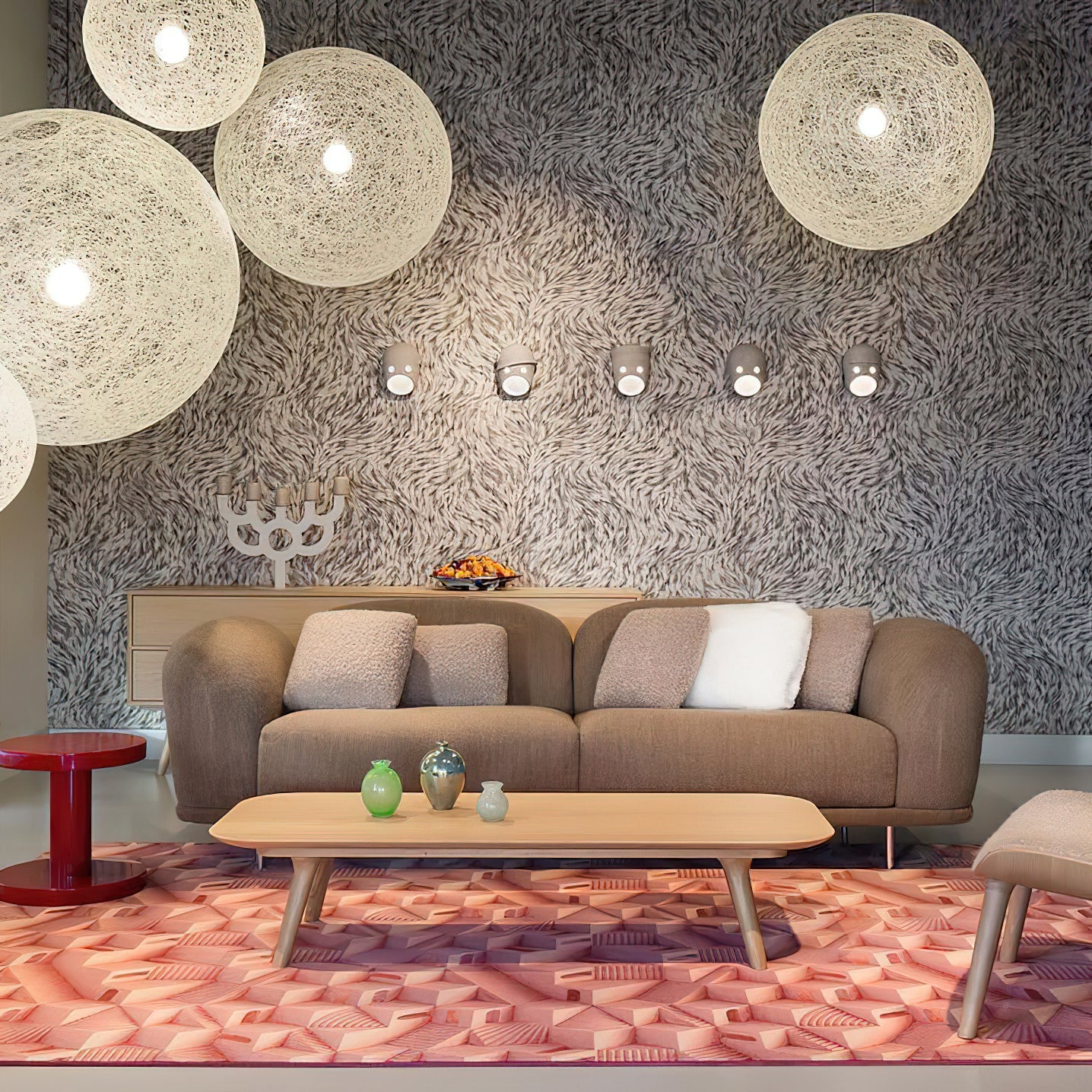 Elvynira Individual Creativity Party Resin Wall Lamp - Lamp Copper