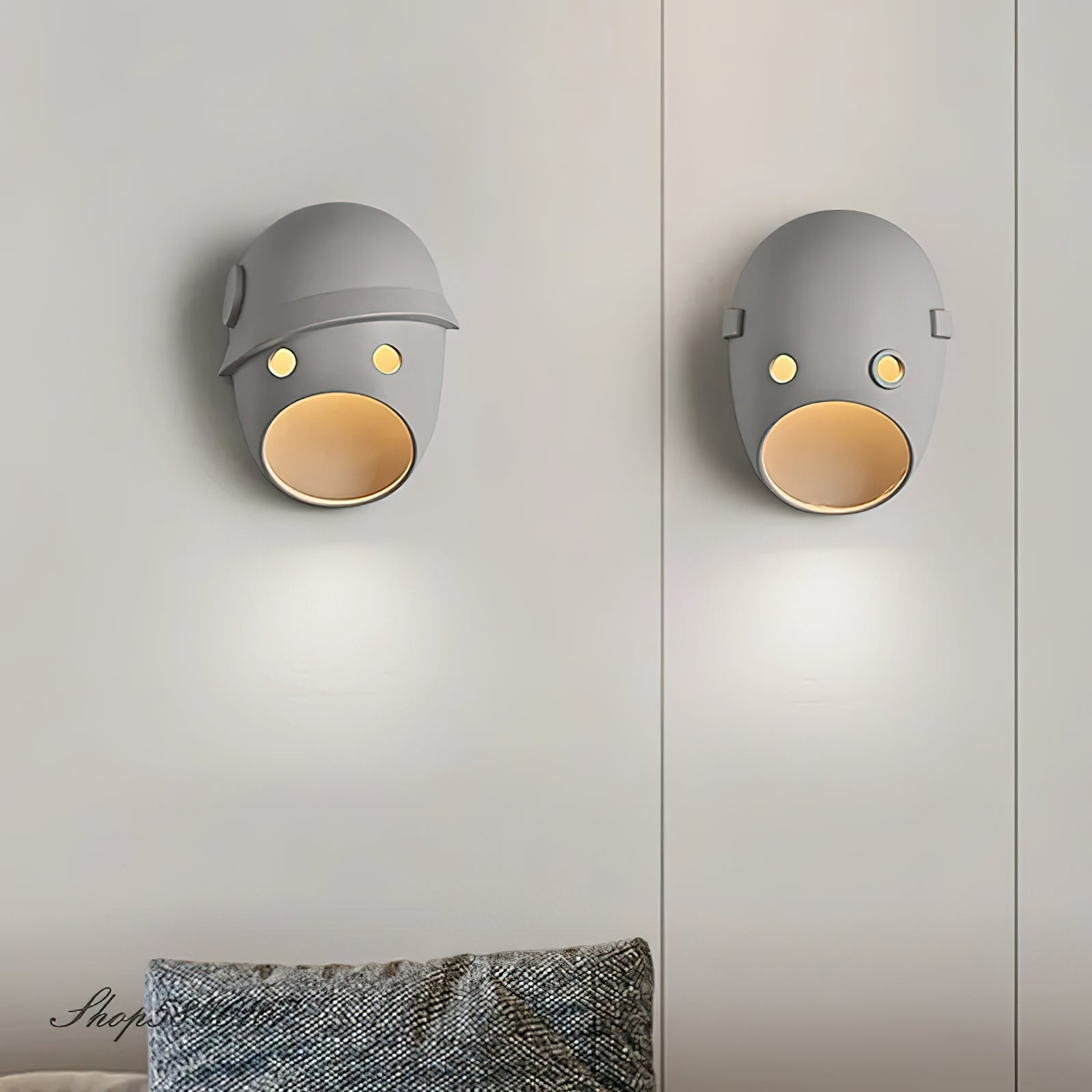 Elvynira Individual Creativity Party Resin Wall Lamp - Lamp Copper