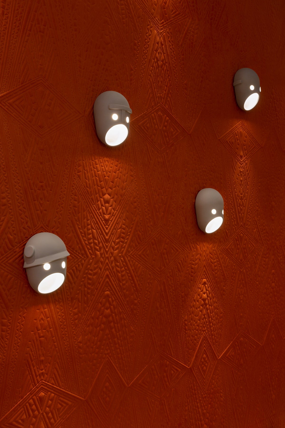 Elvynira Individual Creativity Party Resin Wall Lamp - Lamp Copper