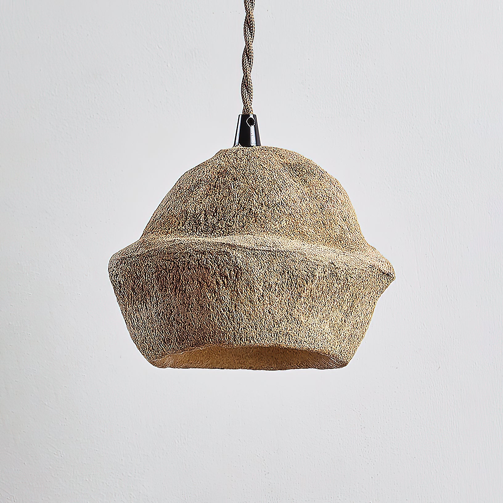 Evshaora Individual Creativity Monkey Bowl Tree Husk Pendant Lamp - Lamp Copper