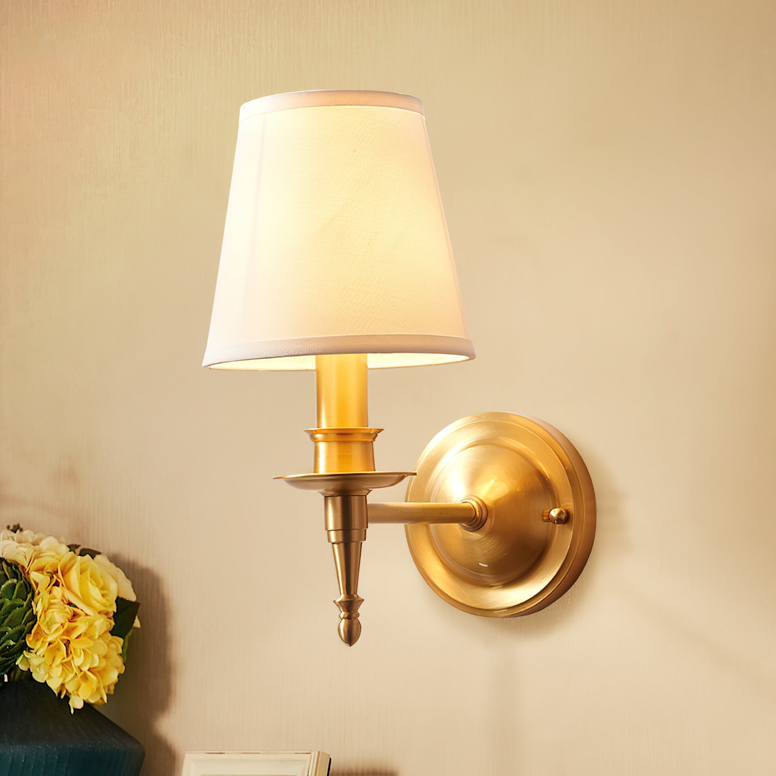 Ilthean Vintage Industrial Metal Wall Lamp - Lamp Copper