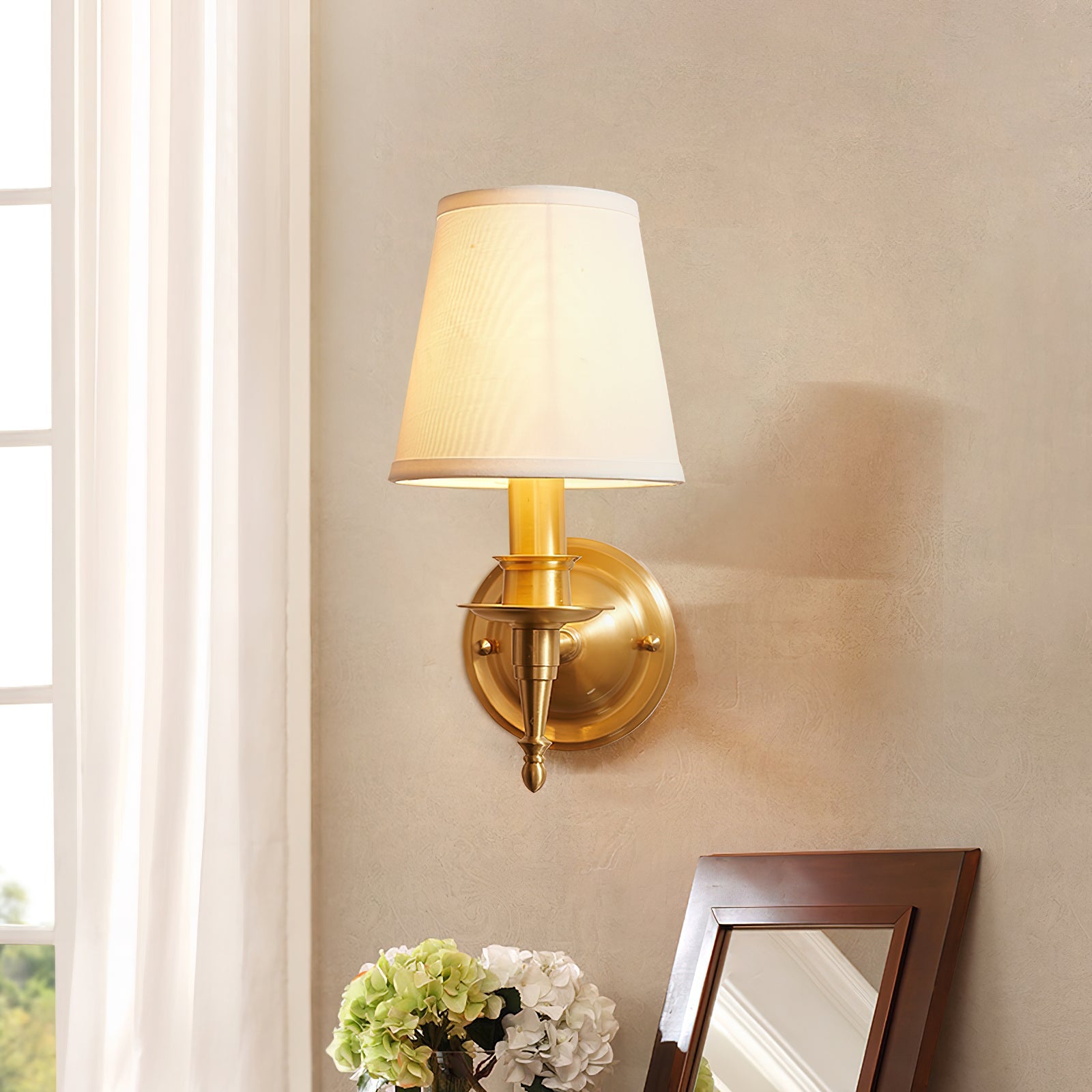 Ilthean Vintage Industrial Metal Wall Lamp - Lamp Copper
