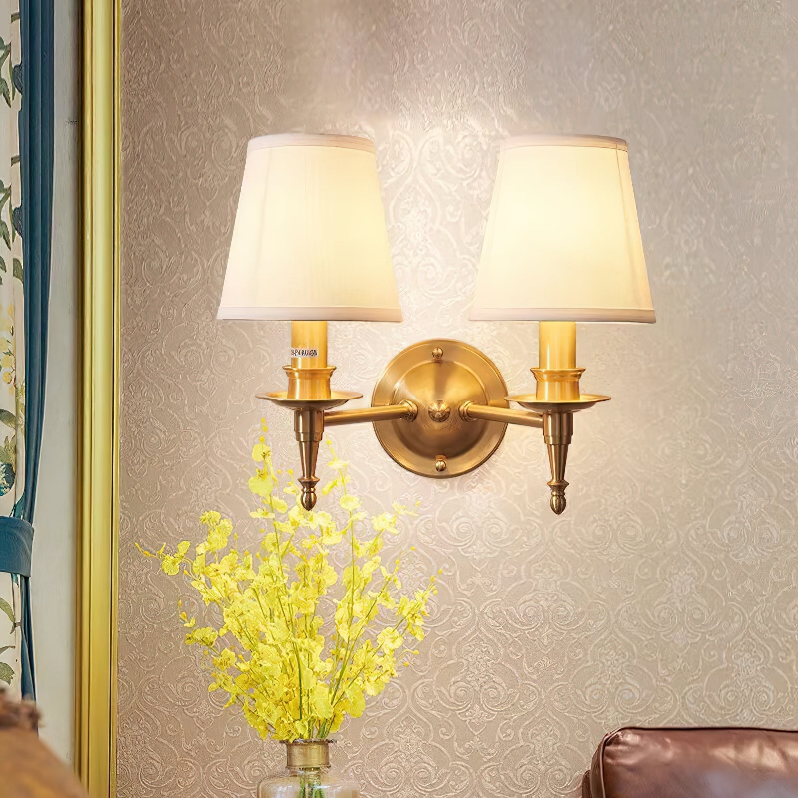 Ilthean Vintage Industrial Metal Wall Lamp - Lamp Copper