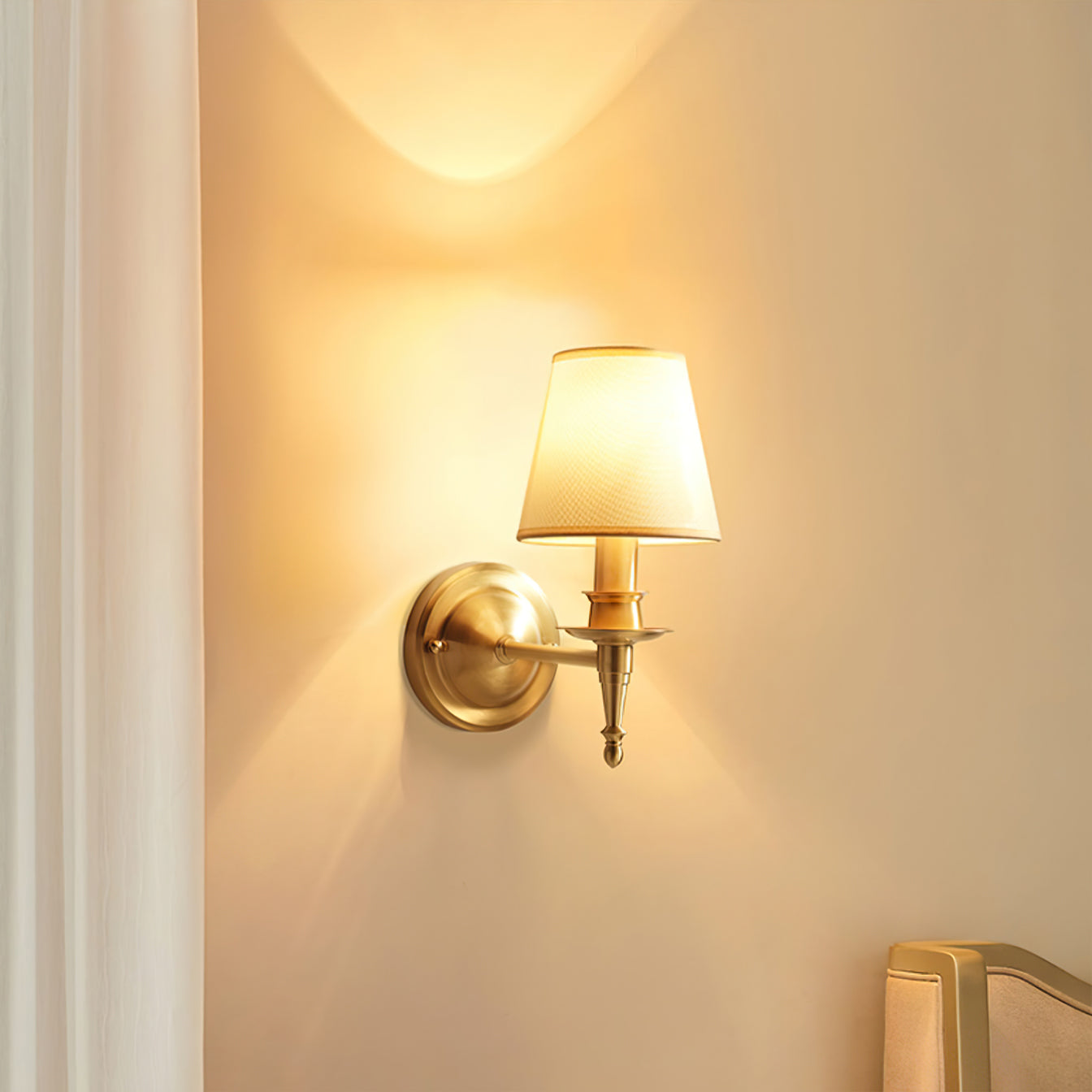 Ilthean Vintage Industrial Metal Wall Lamp - Lamp Copper