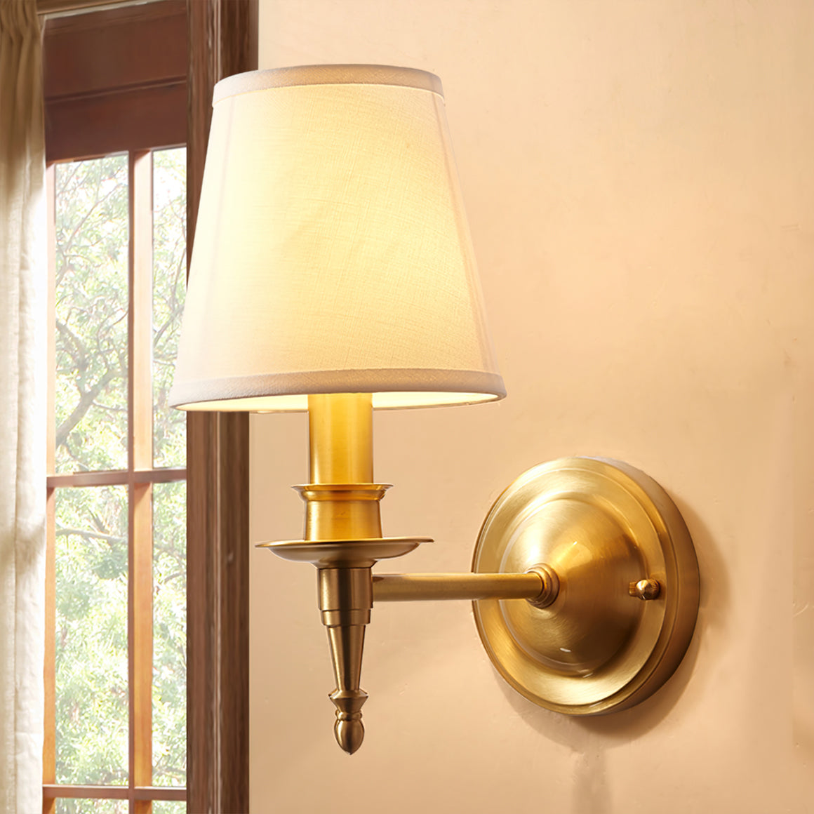 Ilthean Vintage Industrial Metal Wall Lamp - Lamp Copper