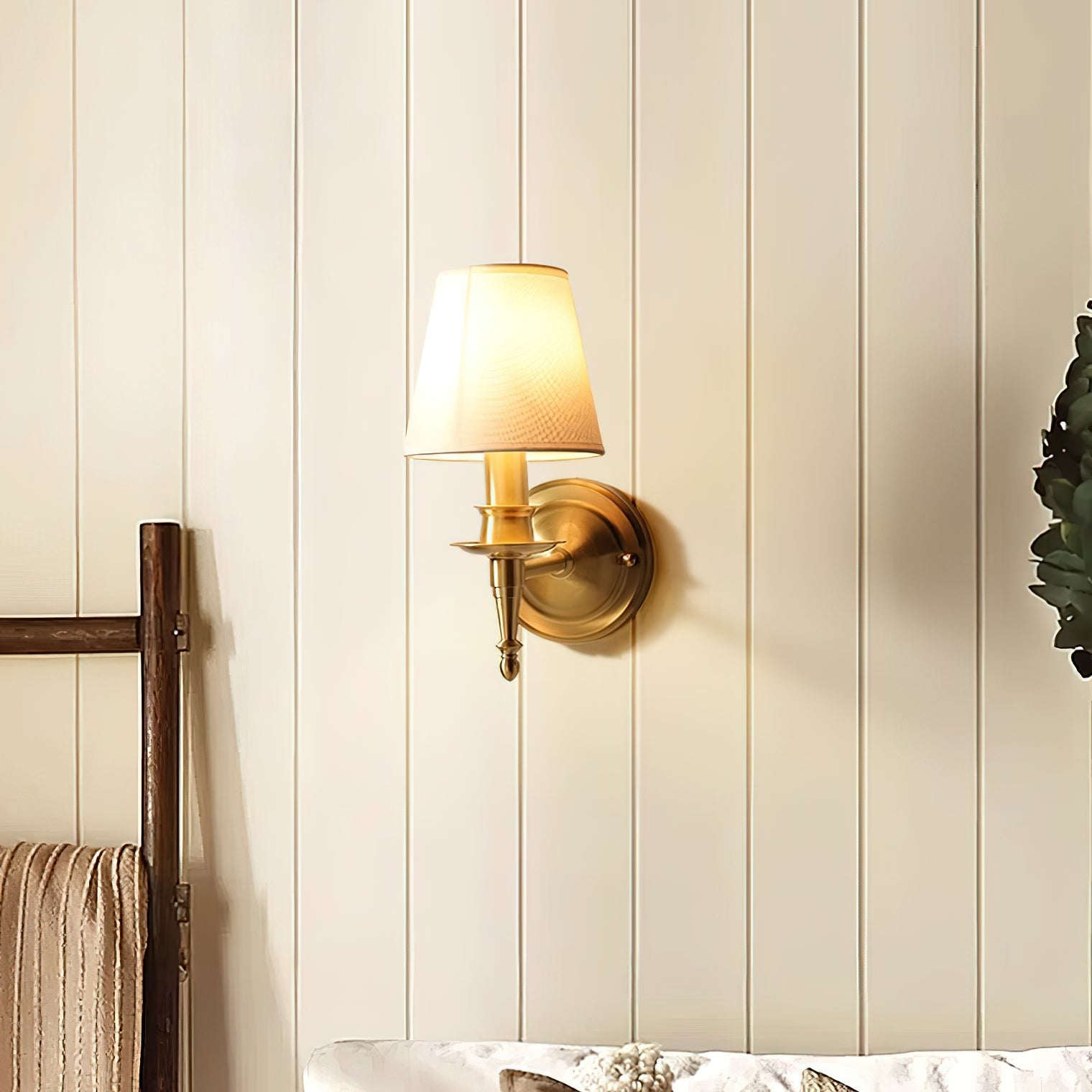 Ilthean Vintage Industrial Metal Wall Lamp - Lamp Copper