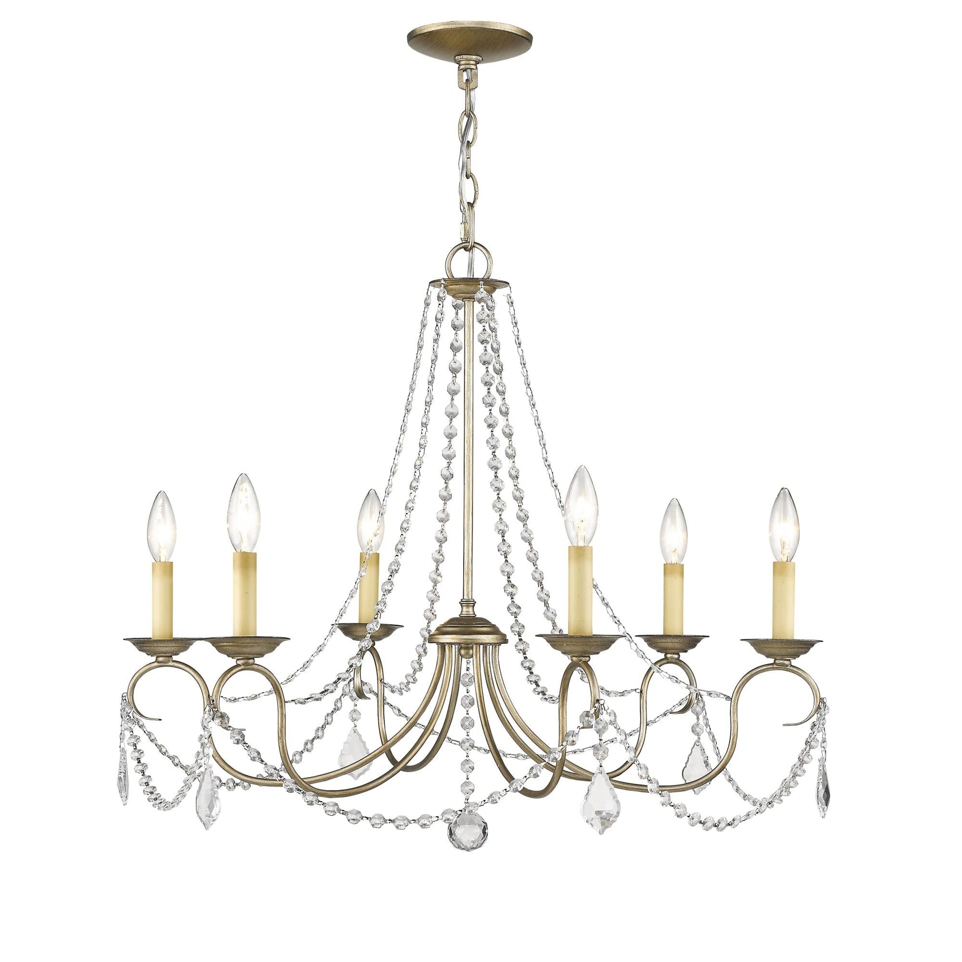Mysorarae Postmodern Luxury Brass Crystal Chandelier - Lamp Copper