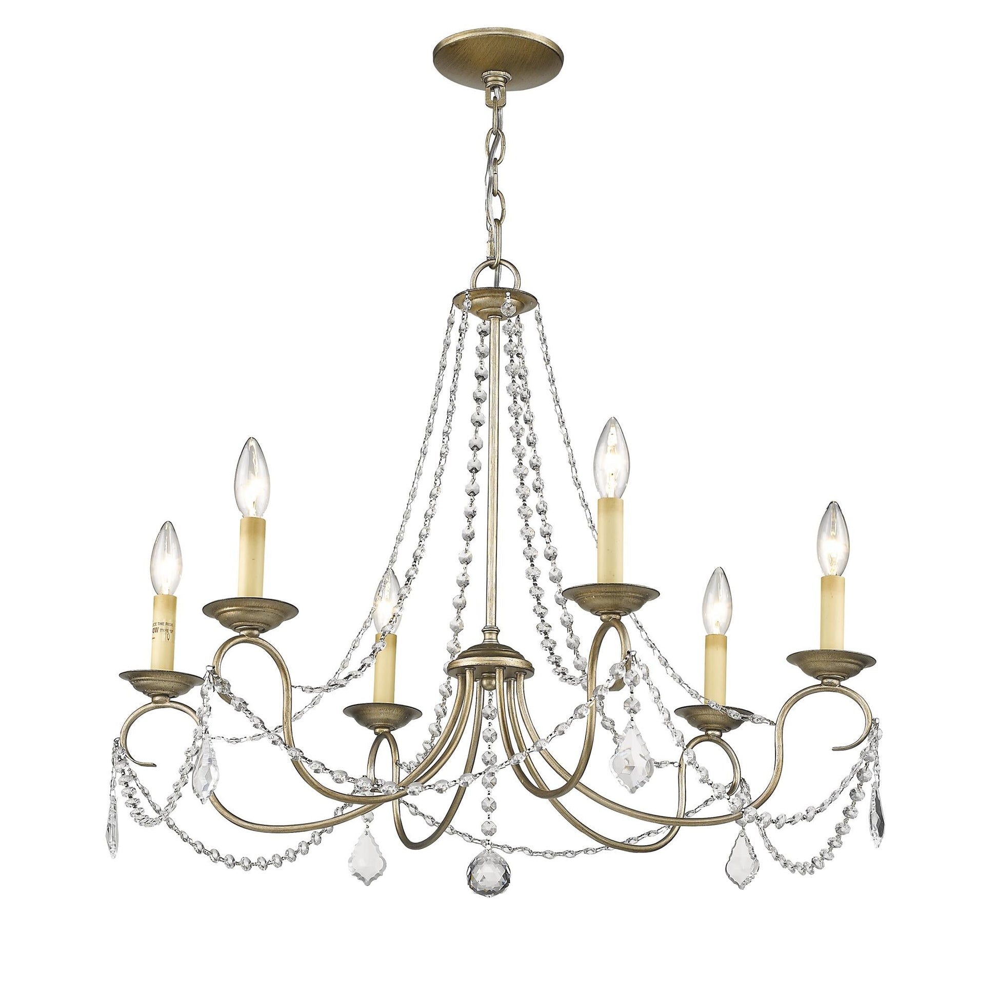 Mysorarae Postmodern Luxury Brass Crystal Chandelier - Lamp Copper