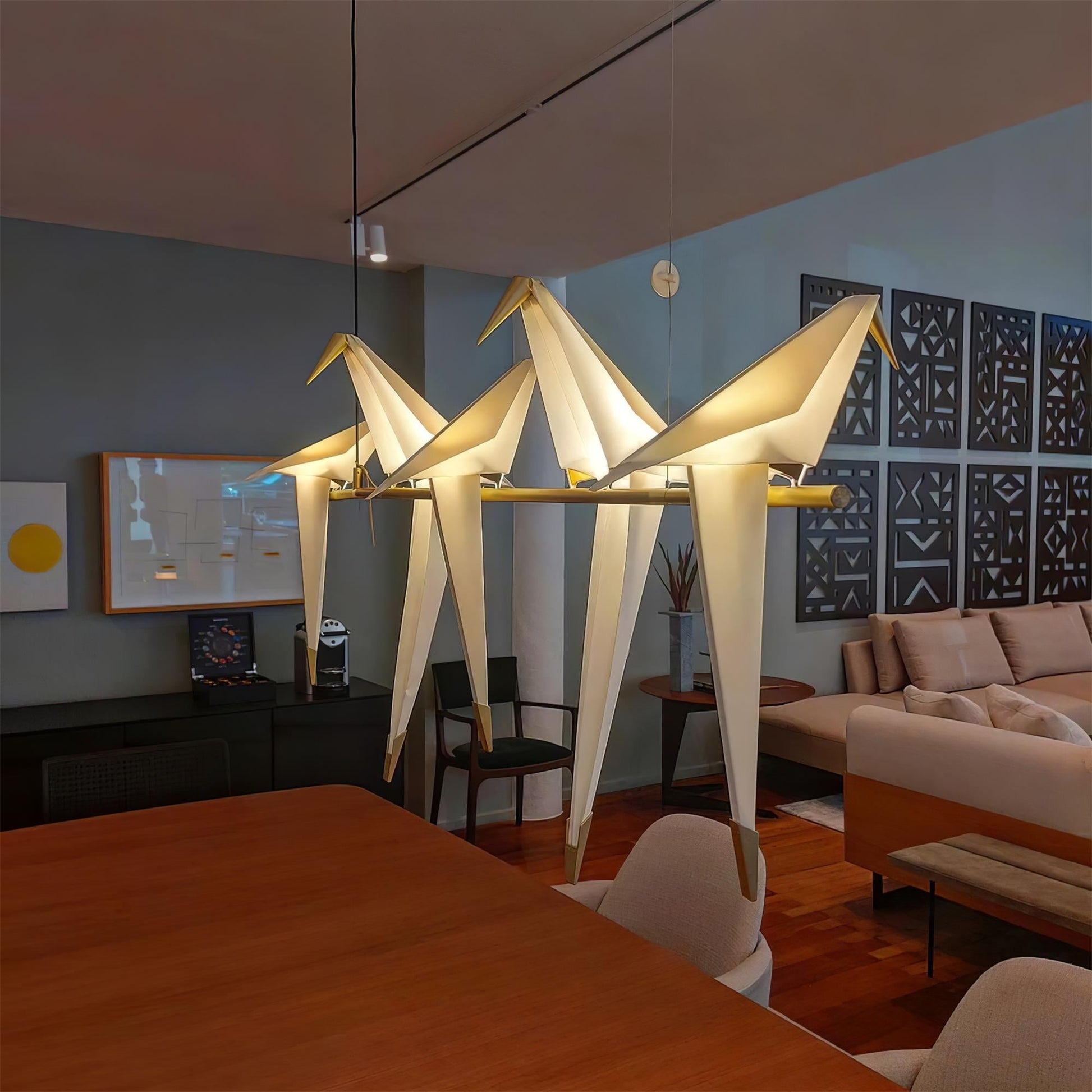Irinor Individual Creativity Metal Chandelier - Lamp Copper