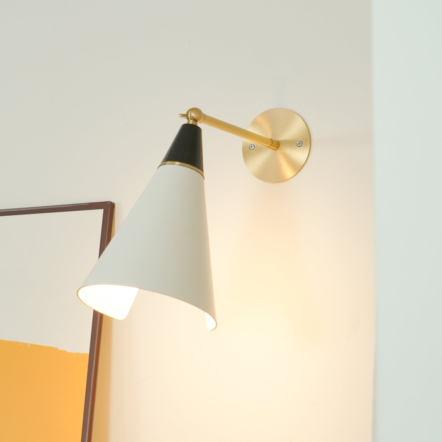 Cevare Modern Minimalist Metal Metal Wall Lamp - Lamp Copper