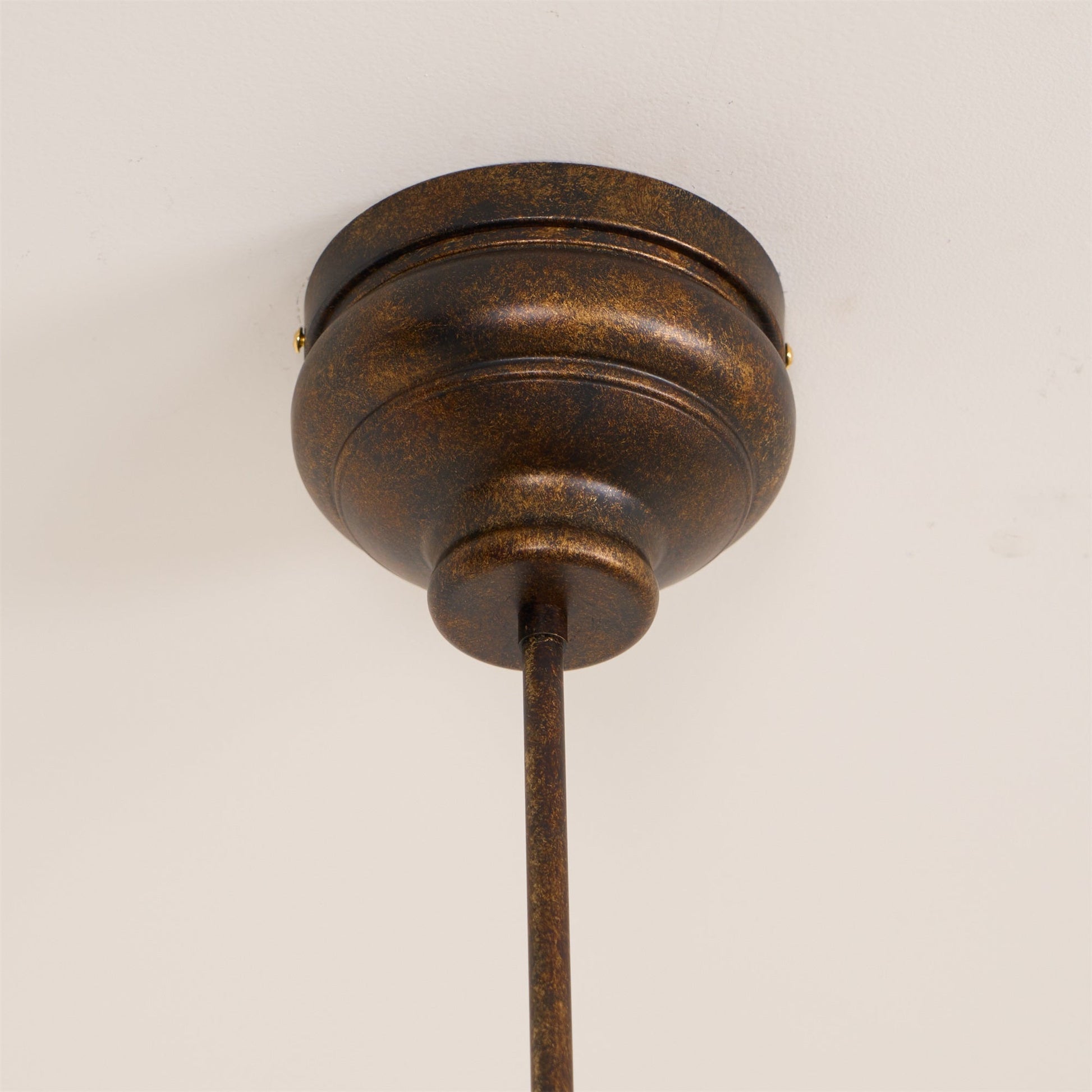 Arthaila Vintage Industrial Grande Fabric Chandelier - Lamp Copper