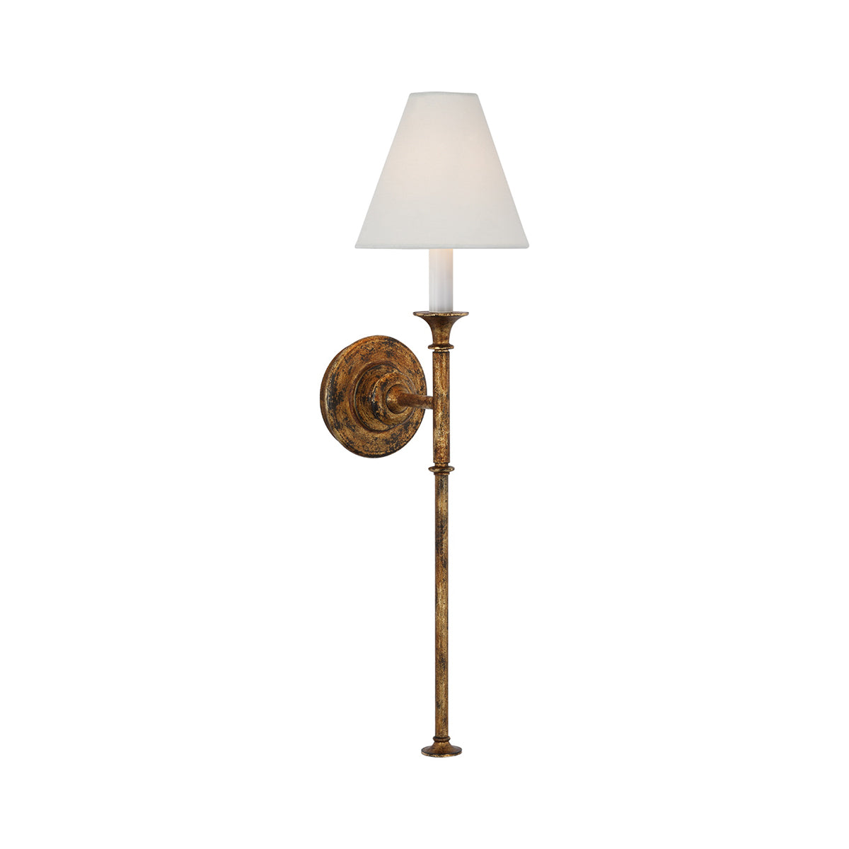 Cygnus Modern Minimalist Traditional Black Fabric Wall Lamp - Lamp Copper