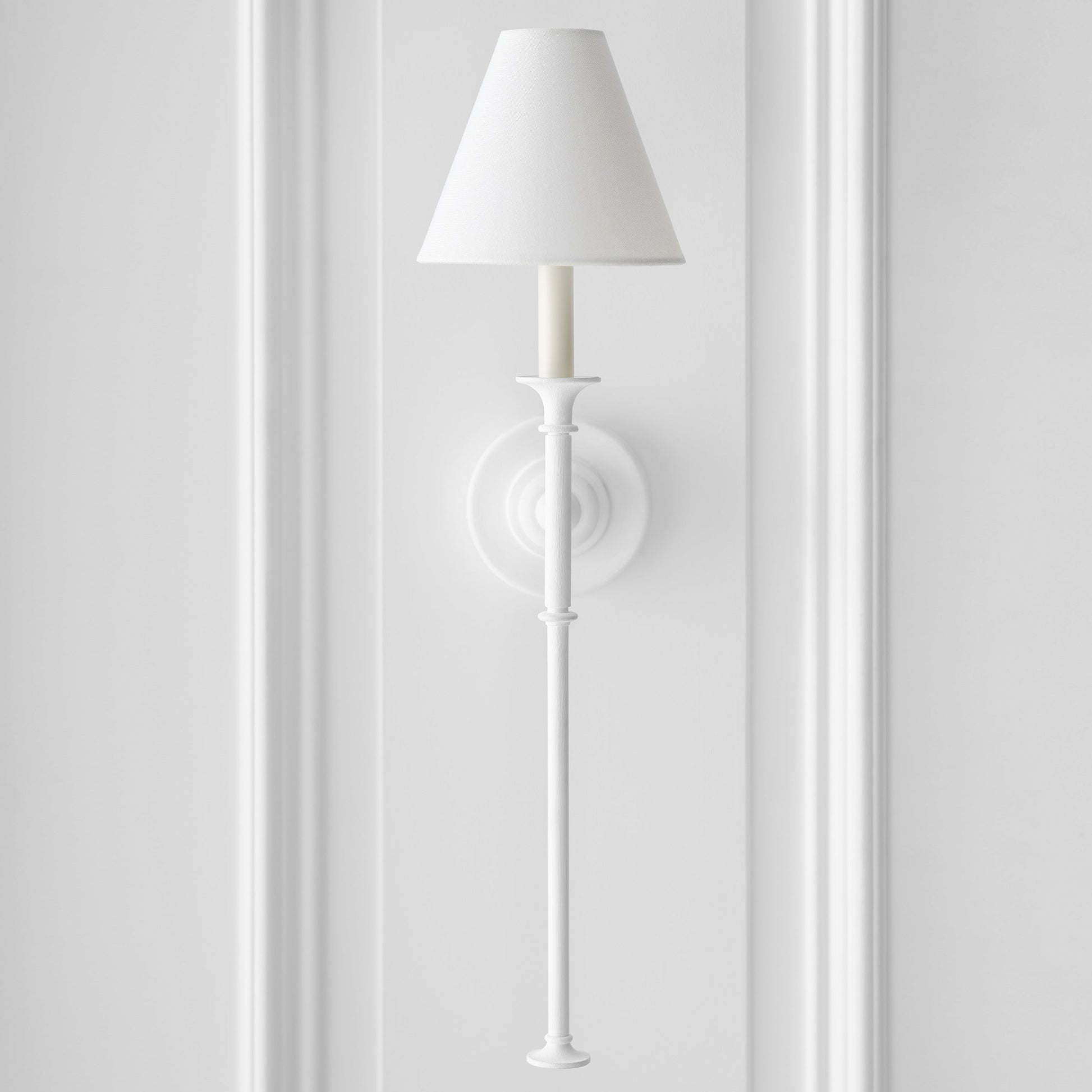 Cygnus Modern Minimalist Traditional Black Fabric Wall Lamp - Lamp Copper