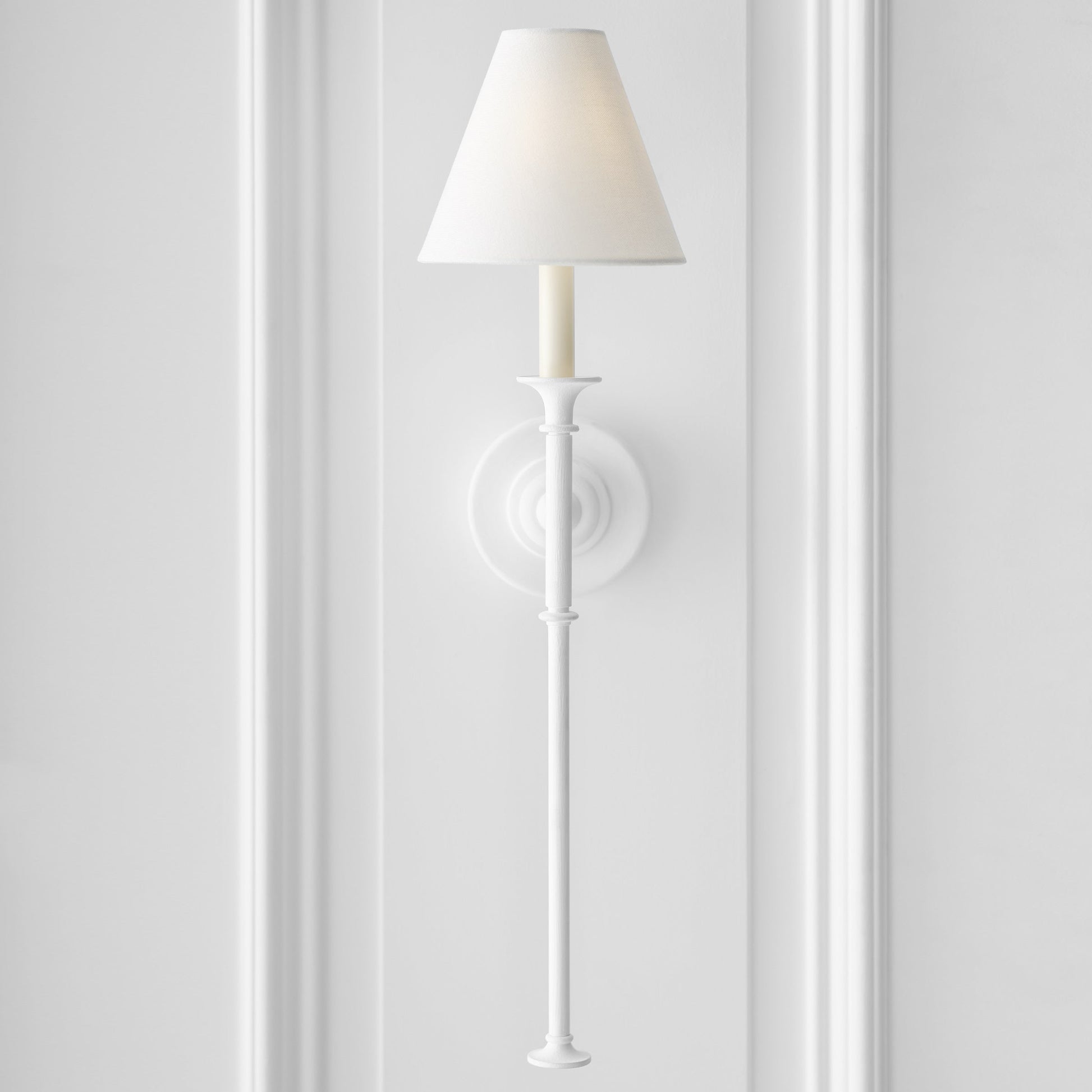 Cygnus Modern Minimalist Traditional Black Fabric Wall Lamp - Lamp Copper