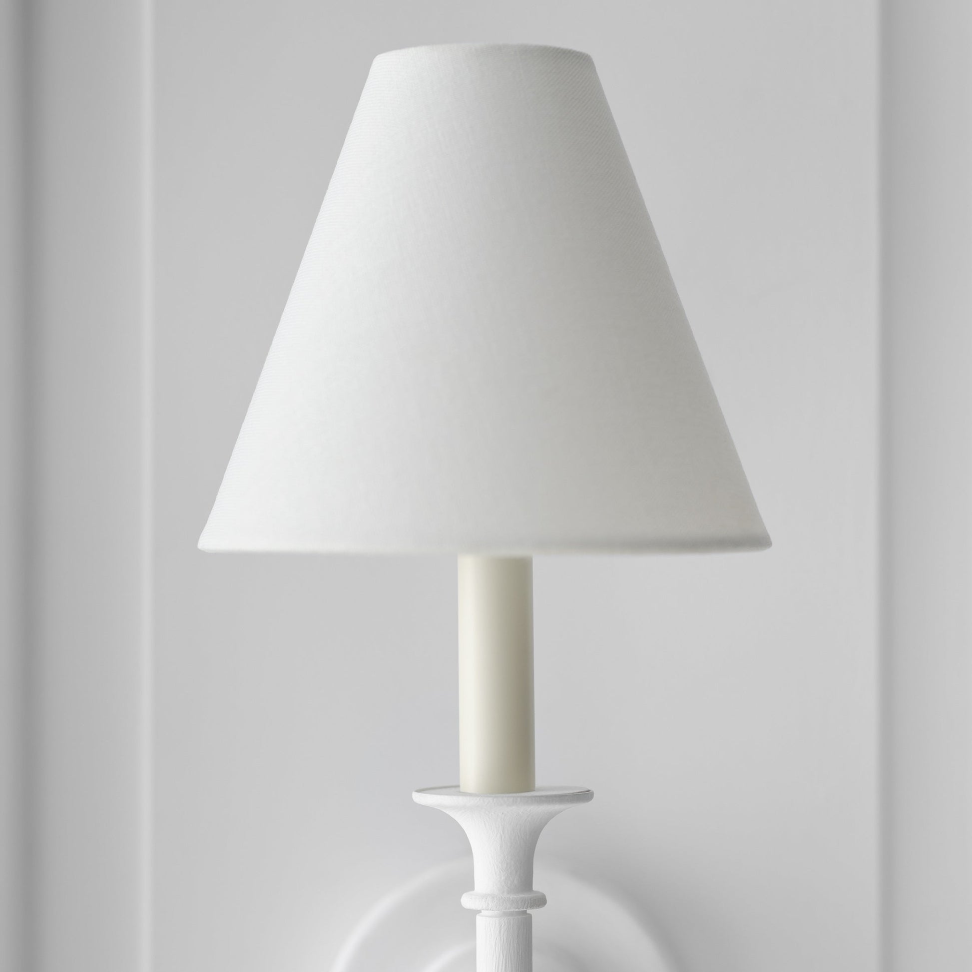 Cygnus Modern Minimalist Traditional Black Fabric Wall Lamp - Lamp Copper