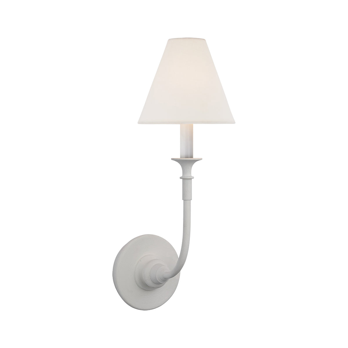 Cygnus Modern Minimalist Traditional Black Fabric Wall Lamp - Lamp Copper