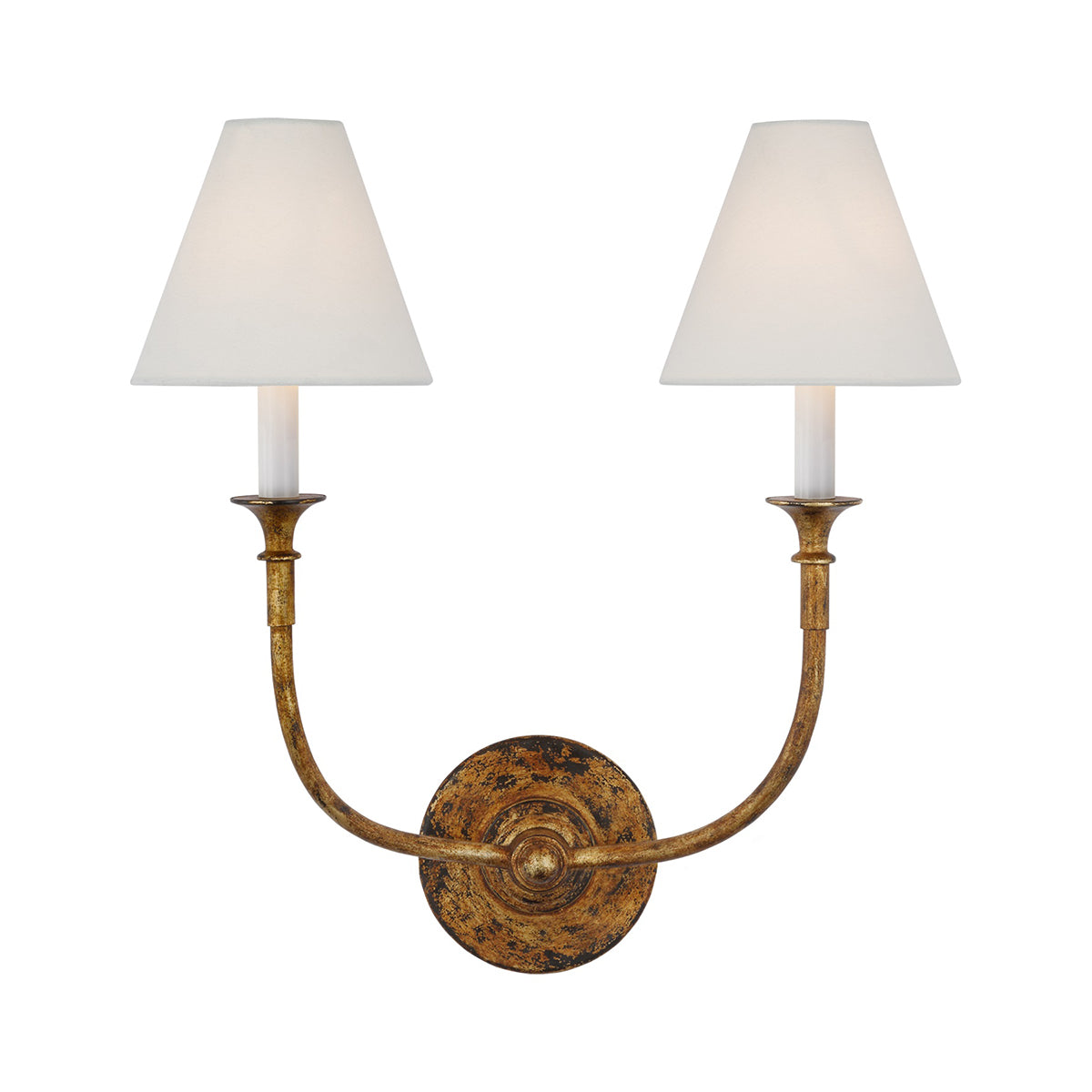 Cygnus Modern Minimalist Traditional Black Fabric Wall Lamp - Lamp Copper