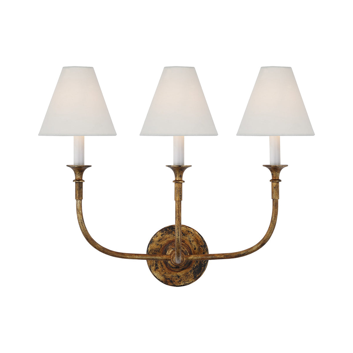 Cygnus Modern Minimalist Traditional Black Fabric Wall Lamp - Lamp Copper