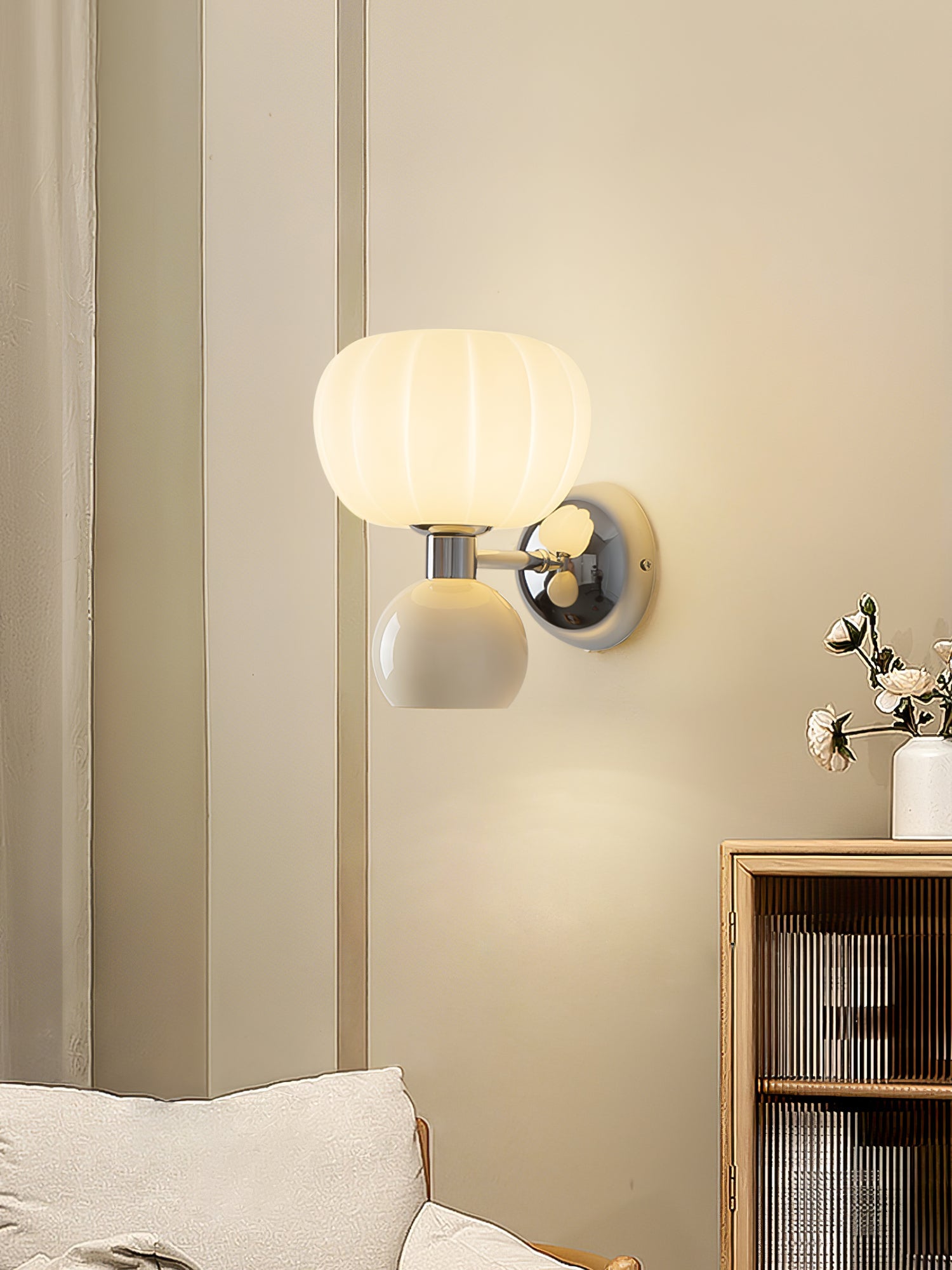 Syrinora Modern Minimalist Metal Wall Lamp - Lamp Copper