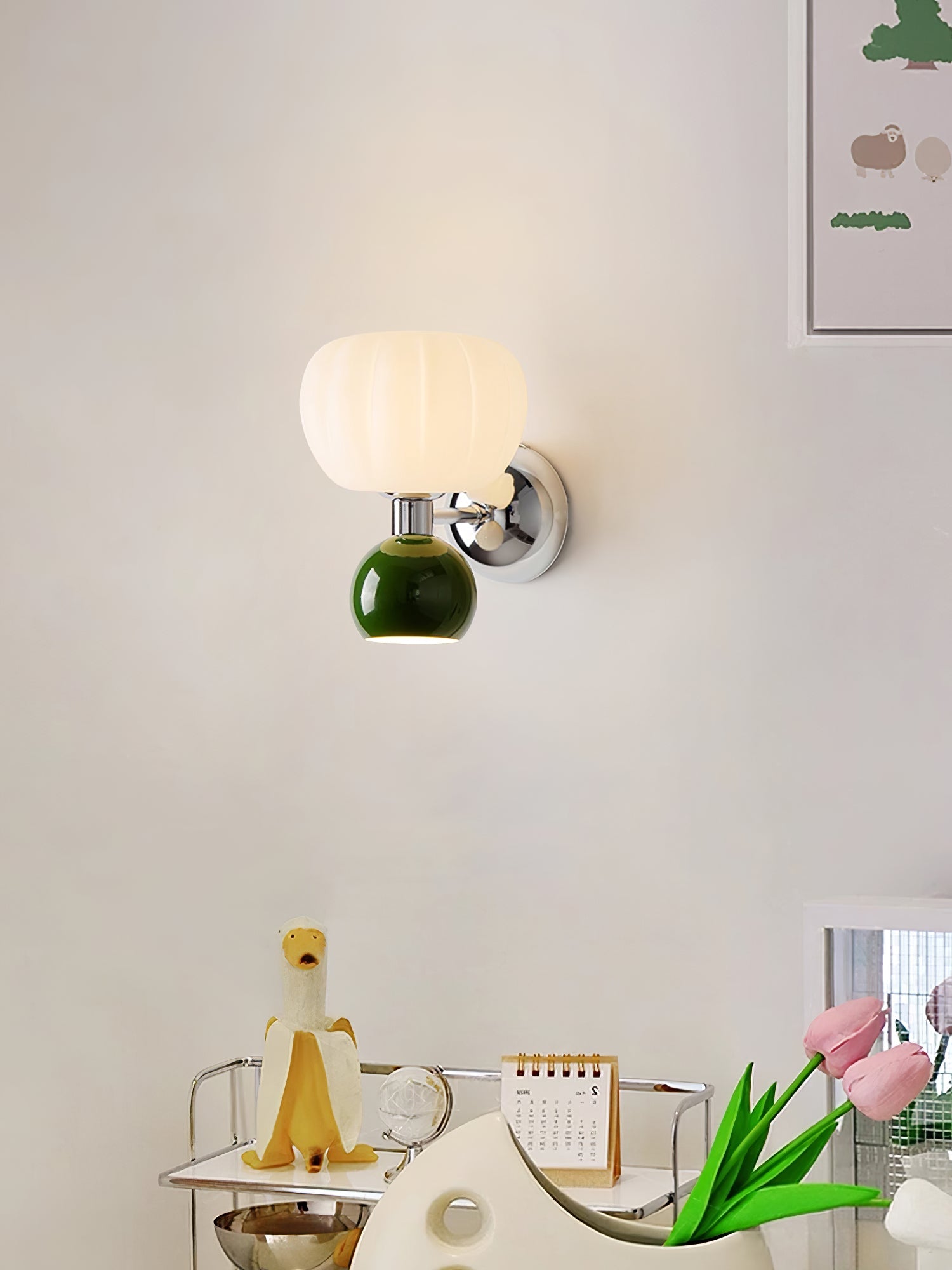 Syrinora Modern Minimalist Metal Wall Lamp - Lamp Copper