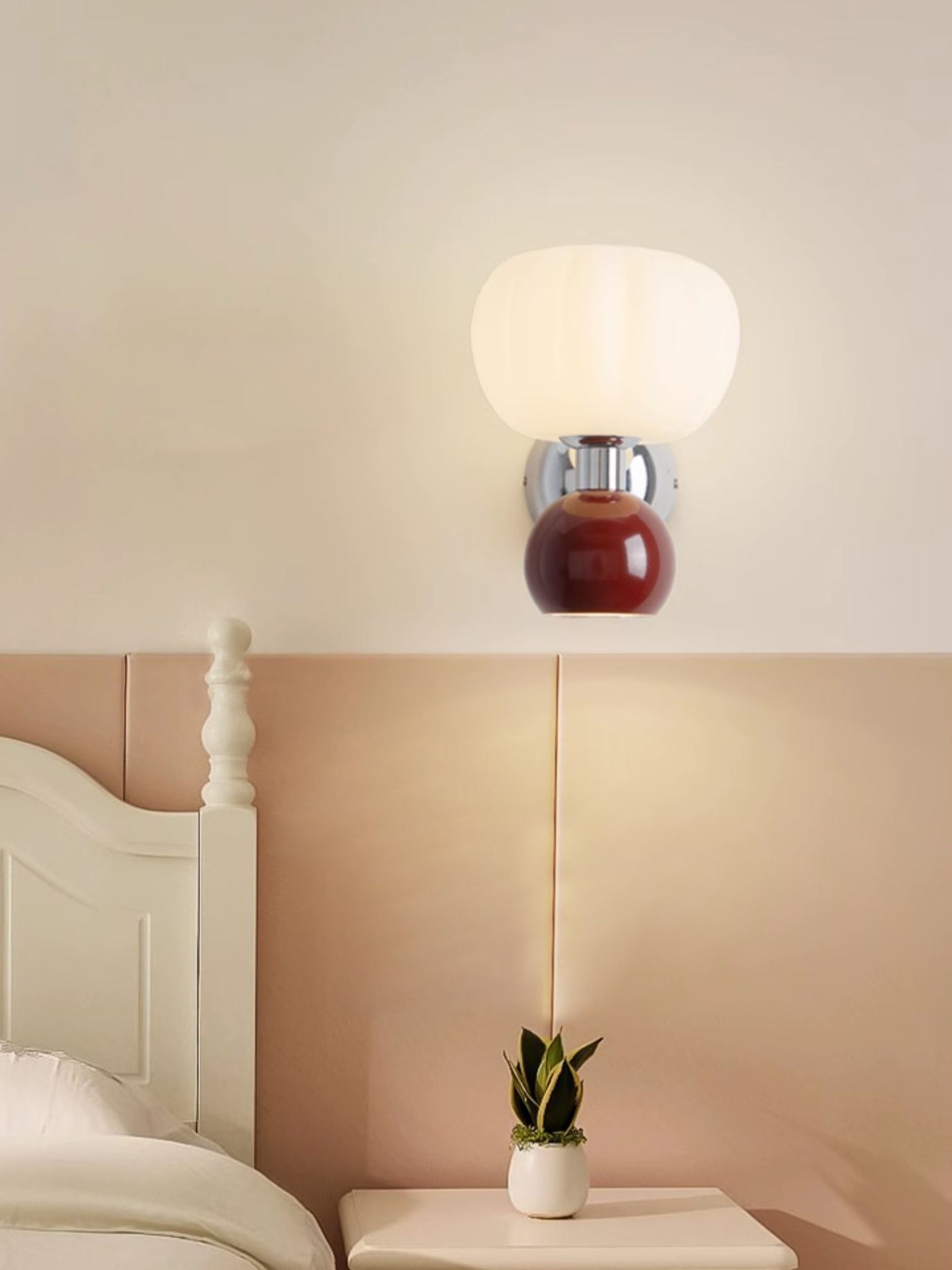 Syrinora Modern Minimalist Metal Wall Lamp - Lamp Copper
