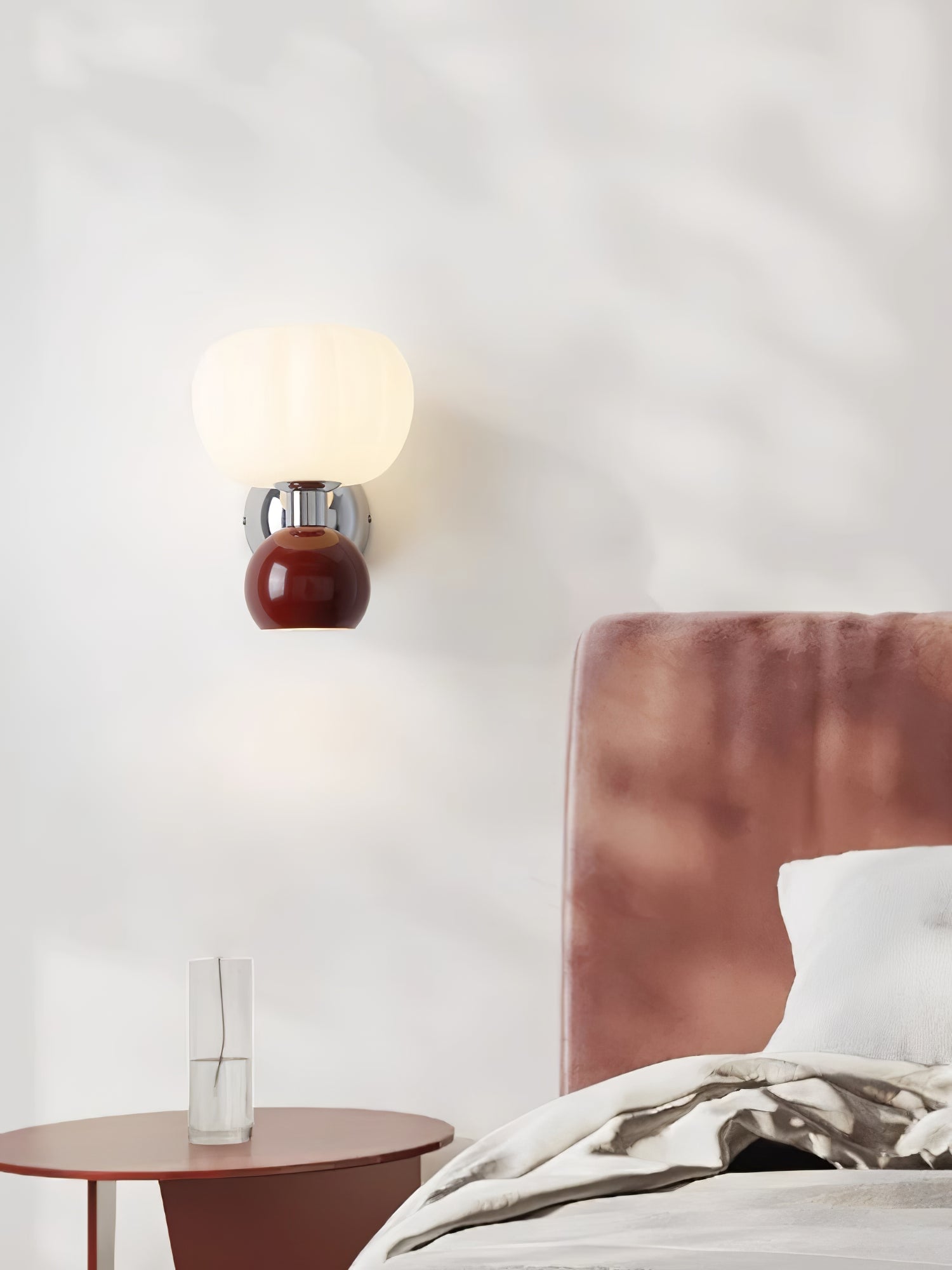 Syrinora Modern Minimalist Metal Wall Lamp - Lamp Copper