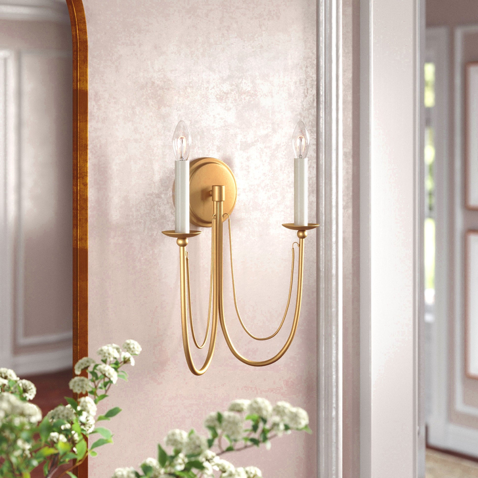 Aursilila Modern Minimalist Metal Wall Lamp - Lamp Copper