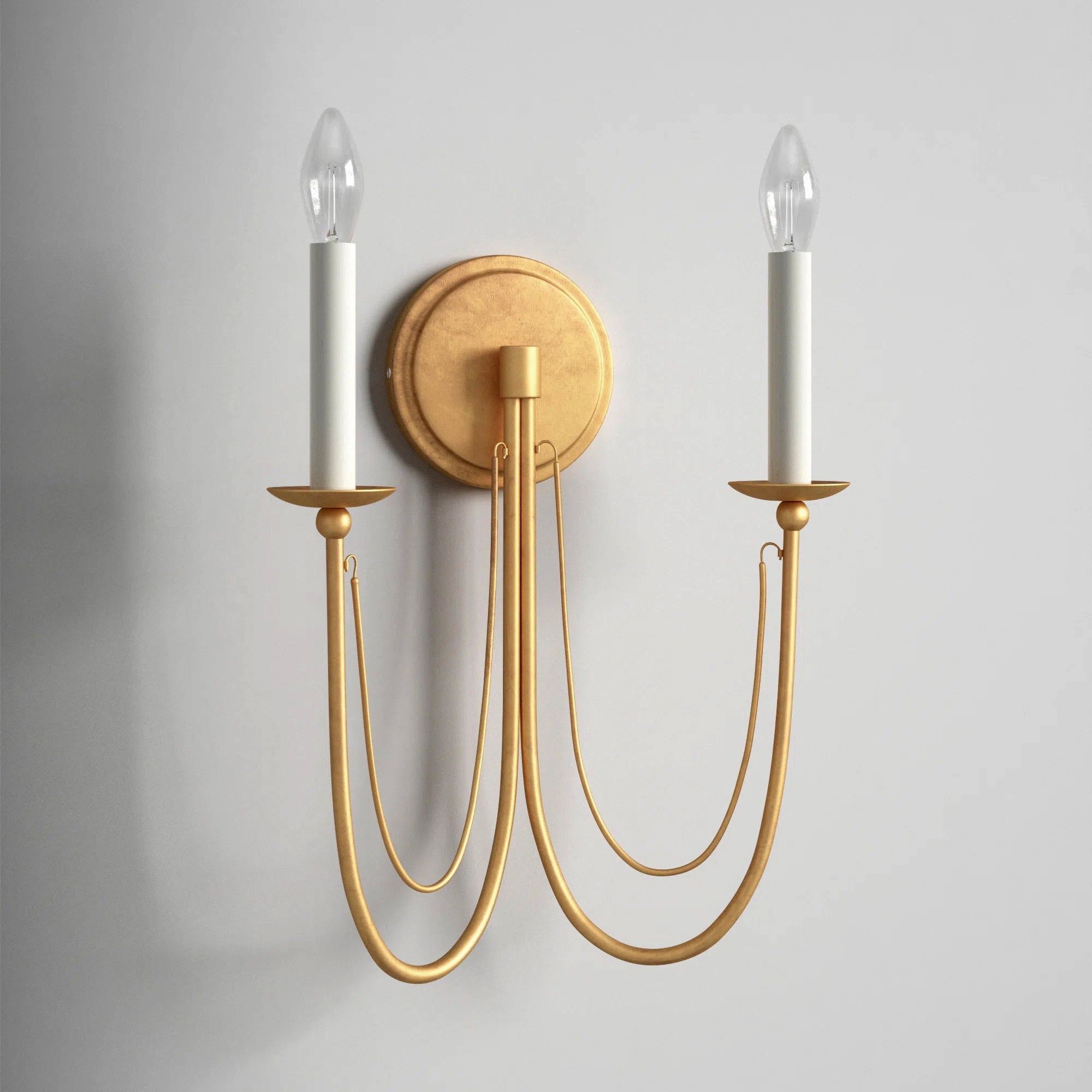Aursilila Modern Minimalist Metal Wall Lamp - Lamp Copper