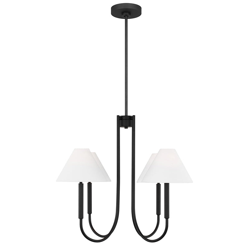 Nycareth Vintage Industrial Metal Fabric Chandelier - Lamp Copper