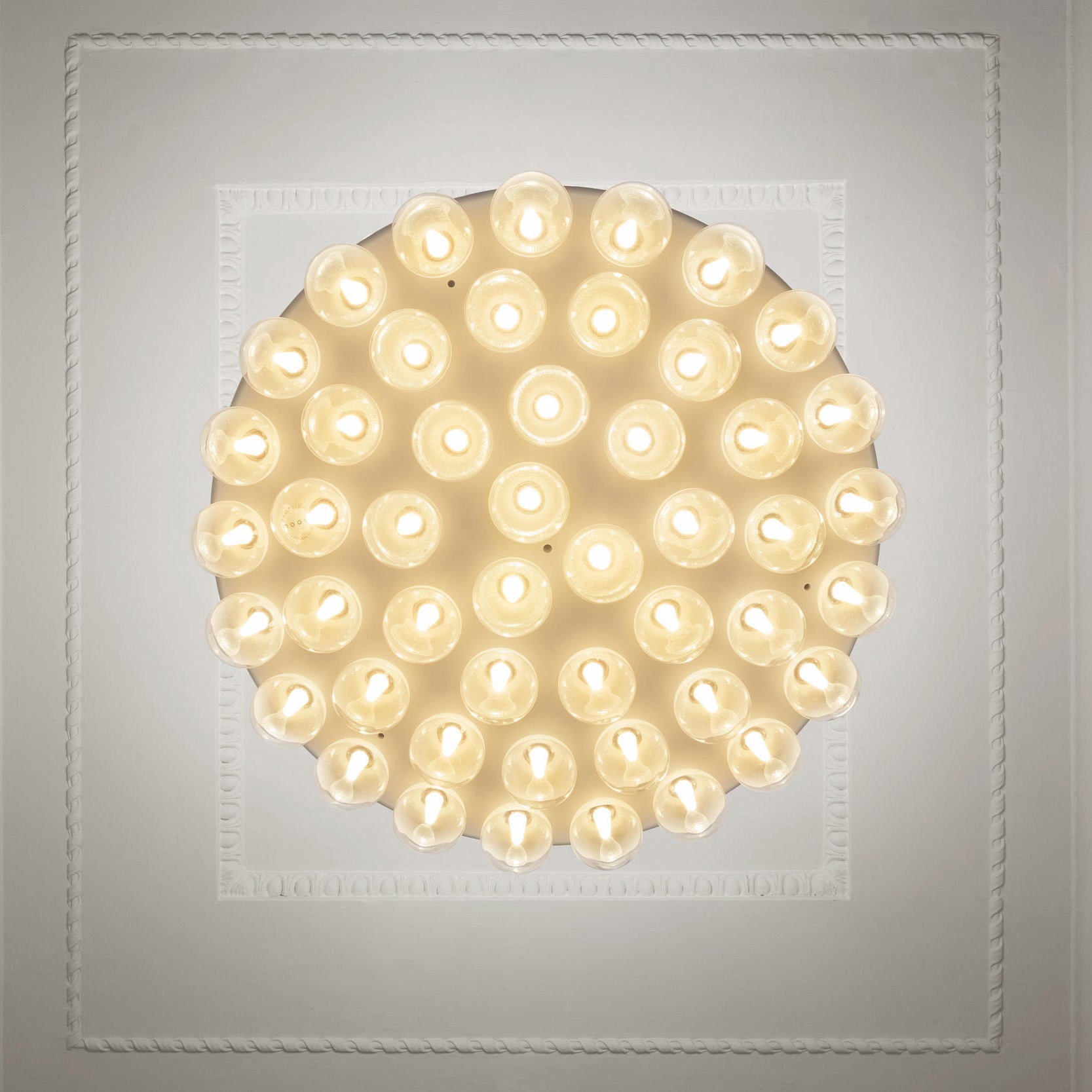 Ulvinos Individual Creativity Resin Glass Chandelier - Lamp Copper