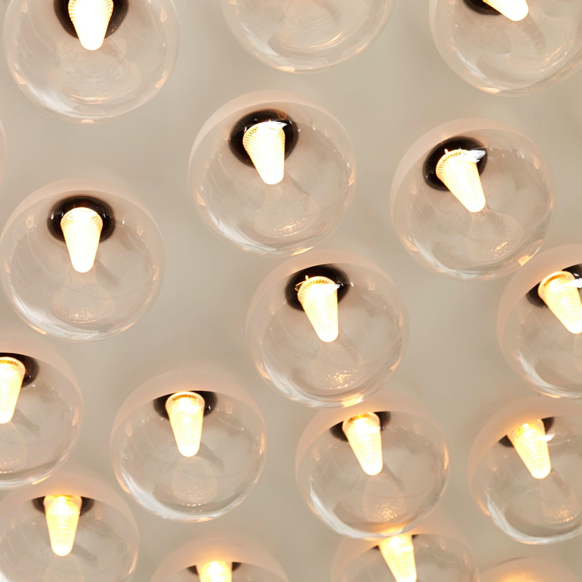 Ulvinos Individual Creativity Resin Glass Chandelier - Lamp Copper