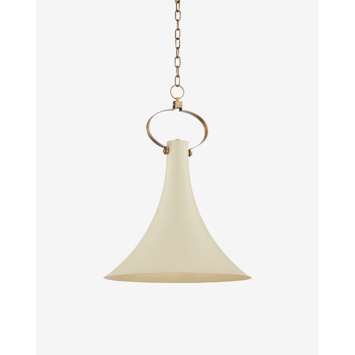 Edison Pendant - Flared Metal Shade Hanging Light