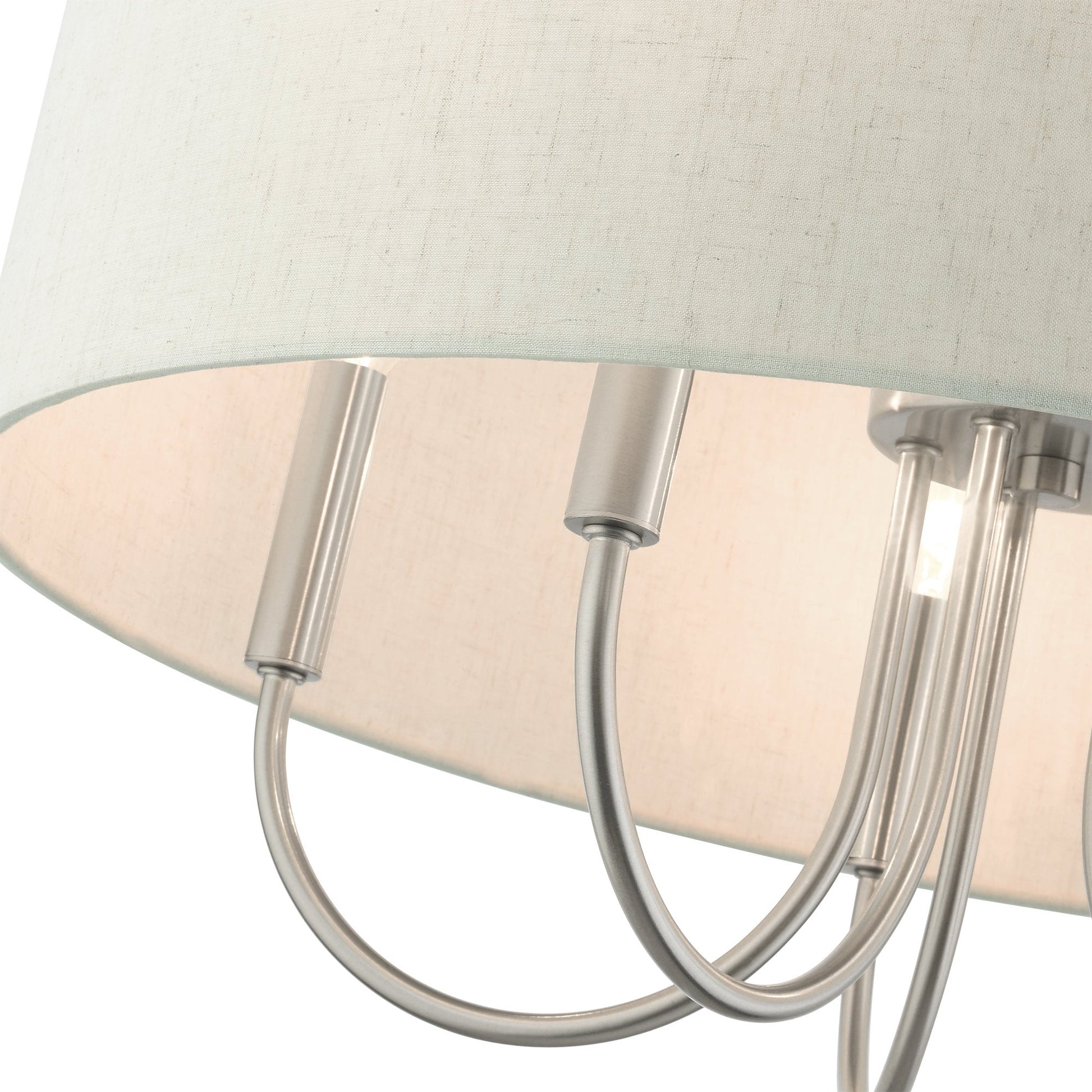 Ovyneth Classic Vintage Drum Fabric Chandelier - Lamp Copper