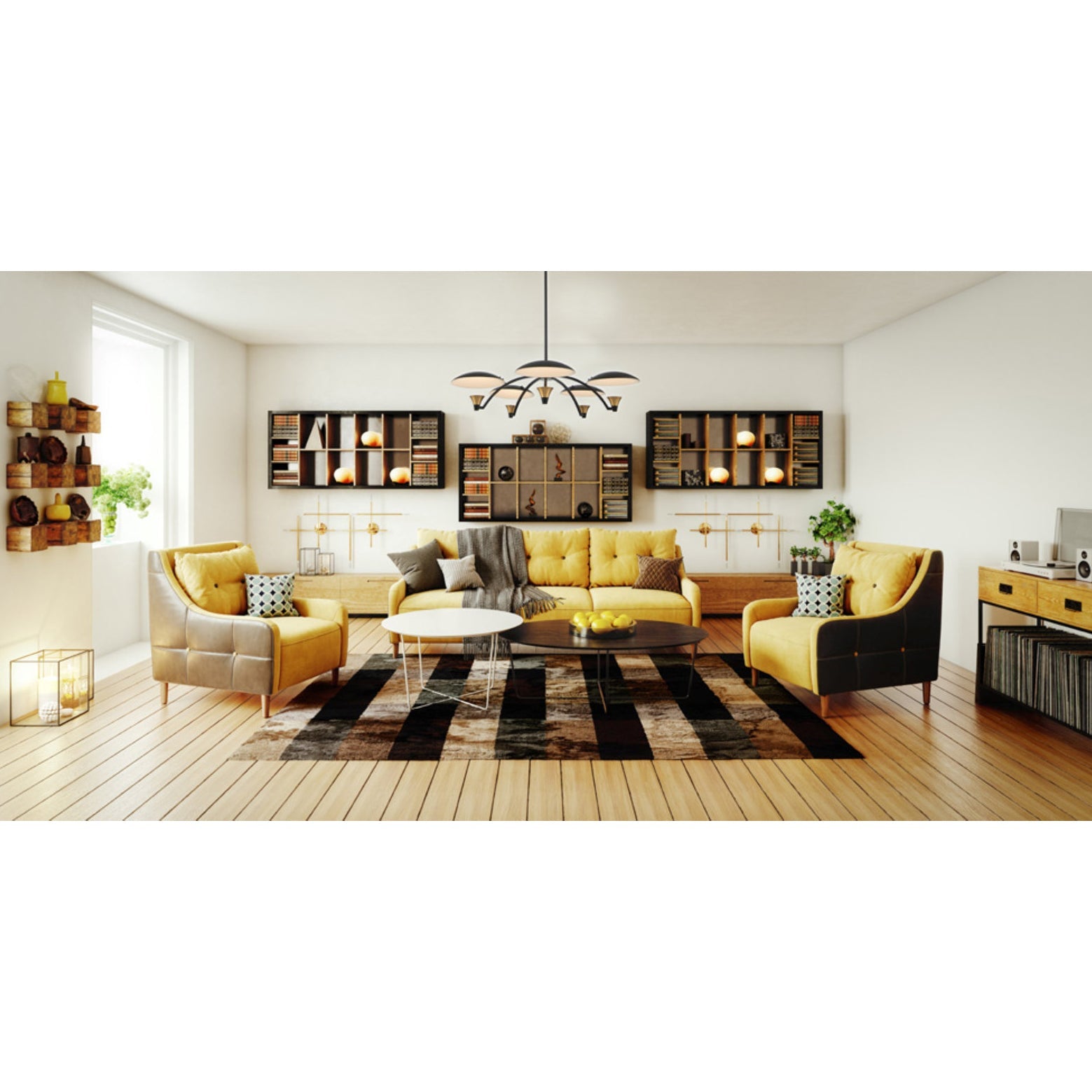 Cumiror Premium Nordic Metal Chandelier - Lamp Copper