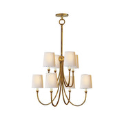 Ilsoris Postmodern Luxury Fabric Chandelier - Lamp Copper