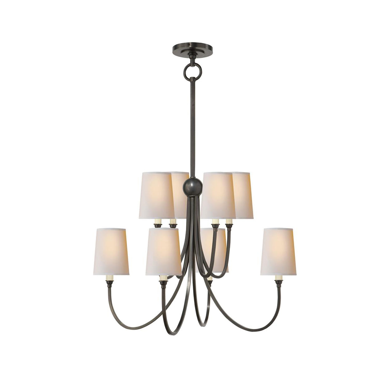Ilsoris Postmodern Luxury Fabric Chandelier - Lamp Copper